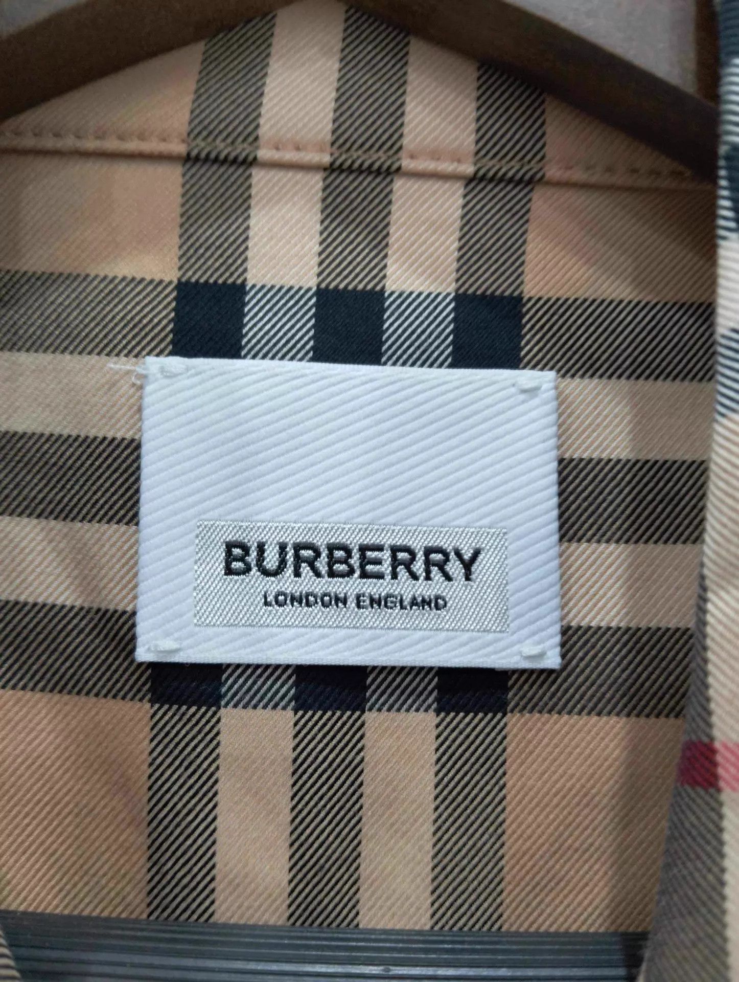 Burberry Burberry Check Long Sleeve Dress UK4 95 New Size XS / US 0-2 / IT 36-38 - 4 Thumbnail