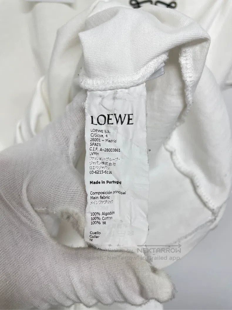 Loewe Loewe White Logo Short-Sleeve Size M / US 6-8 / IT 42-44 - 5 Thumbnail