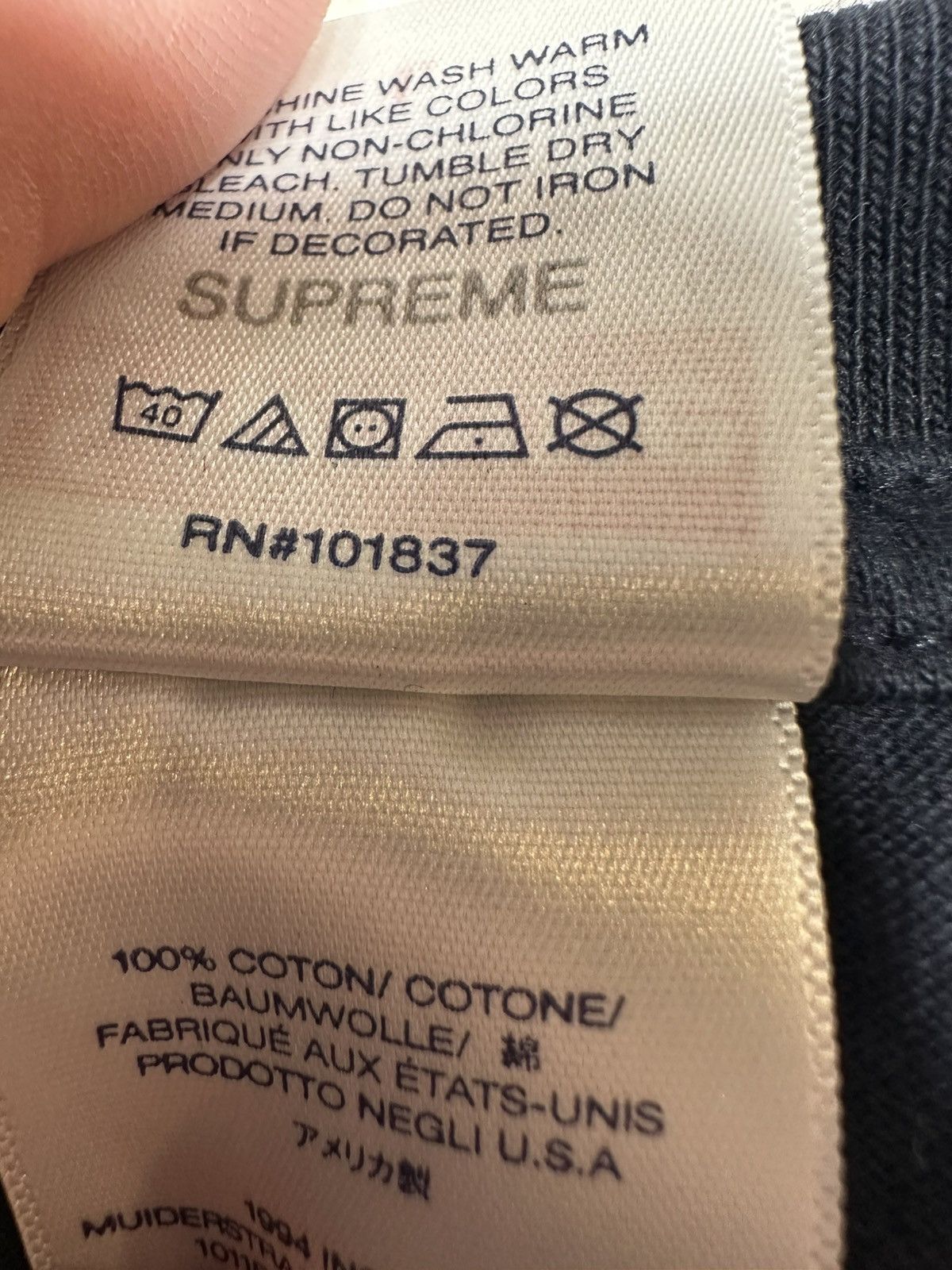 Supreme SUPREME MONT BLANC- BRAND NEW Large Size US L / EU 52-54 / 3 - 3 Thumbnail