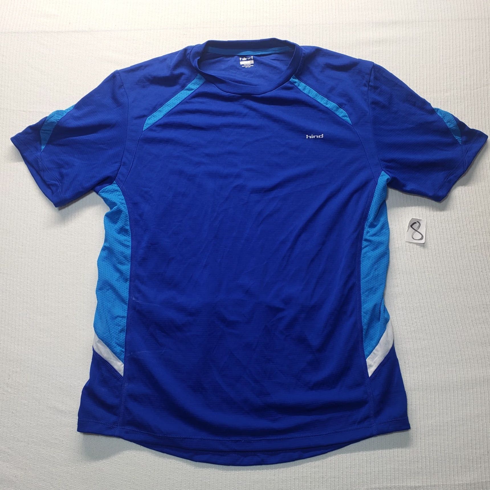 Vintage Hind Blue Shirt Adult XL Extra Large Mens Short Sleeve Breathable All Seasons Logo Size US XL / EU 56 / 4 - 2 Thumbnail