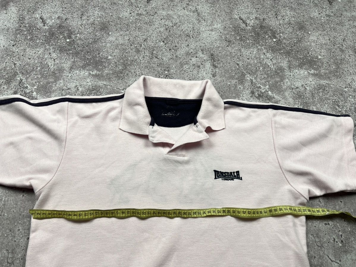 Lonsdale Mens Vintage Lonsdale Big Logo Polo T Shirt Old Money Casual Size US L / EU 52-54 / 3 - 8 Thumbnail
