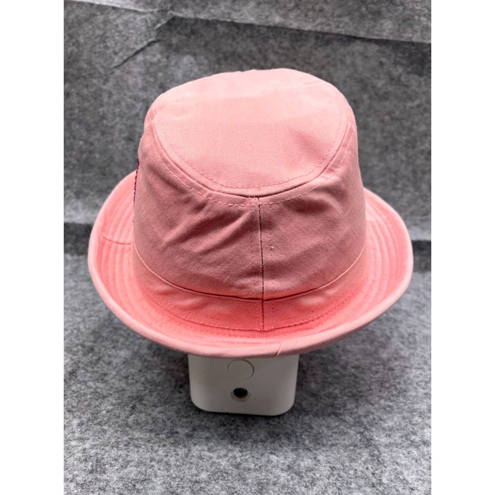 Disney Disneyland Vintage Pink Bucket Hat Cap Womens Cotton Bling Rhinestone Sequin Theme Park Size ONE SIZE - 7 Thumbnail
