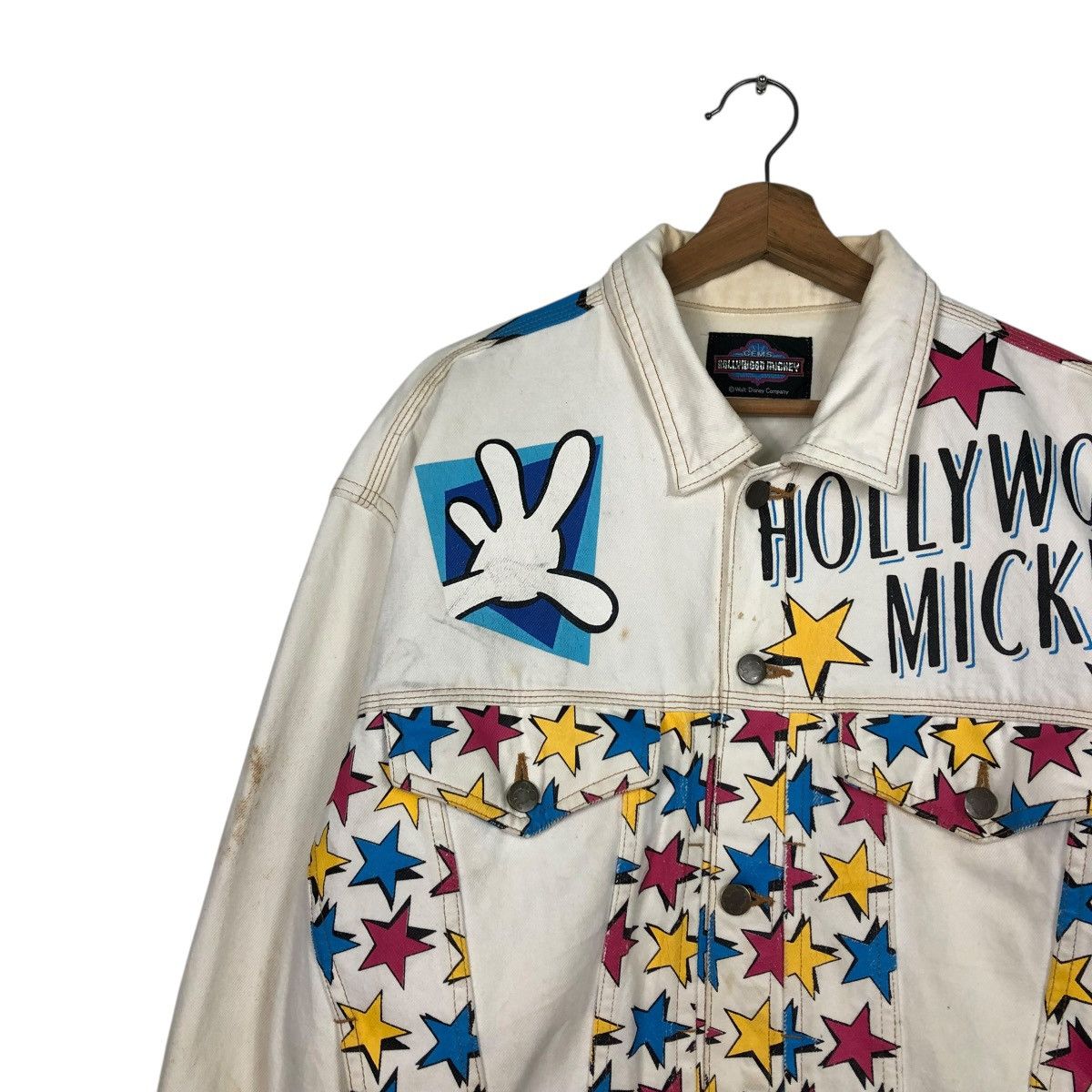 Cartoon Network 🔥VINTAGE TRUCKER DENIM JACKET HOLLYWOOD MICKEY WALT DISNEY Size US M / EU 48-50 / 2 - 9 Thumbnail