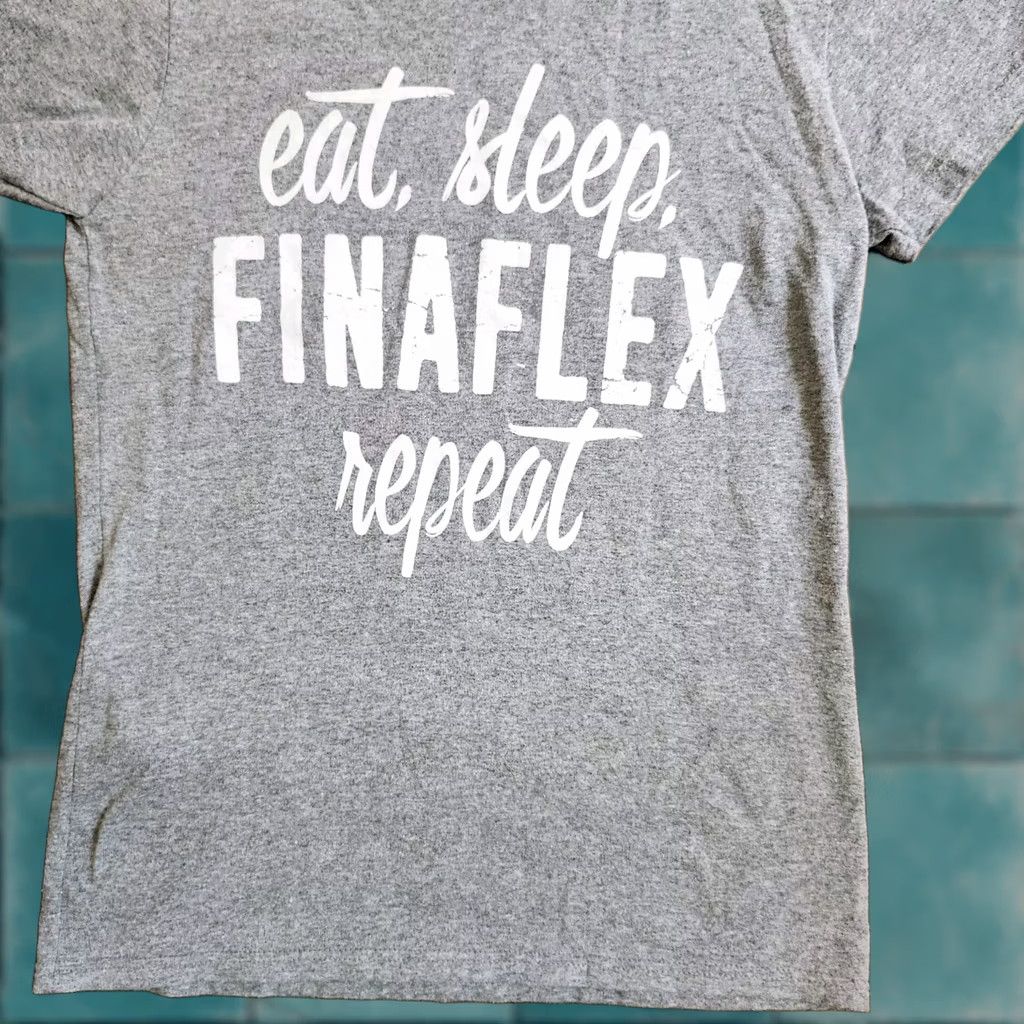Vintage Repeat Shirt Womens S Gray Finaflex Women Eat Sleep Sexy Flex Top Size Size S / US 4 / IT 40 - 1 Thumbnail