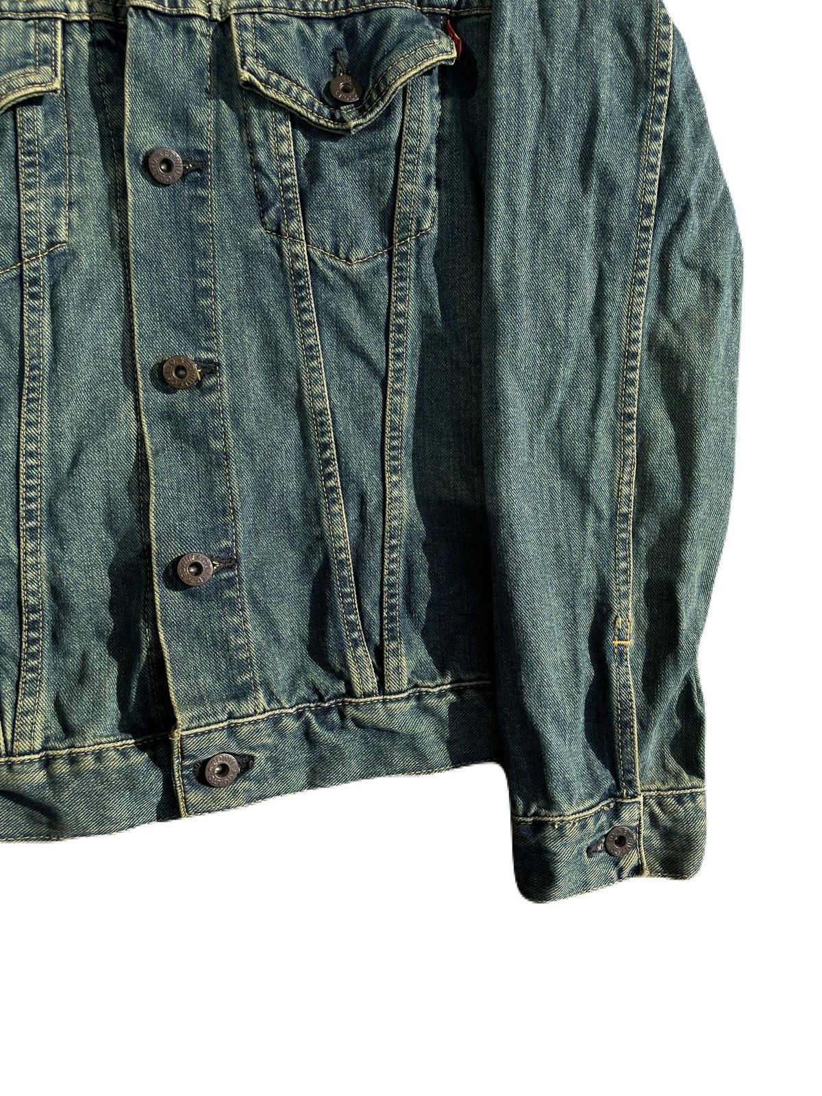 If Six Was Nine 2000s Japanese archive Mud wash Denim Tucker Jacket Y2K Size US S / EU 44-46 / 1 - 6 Thumbnail