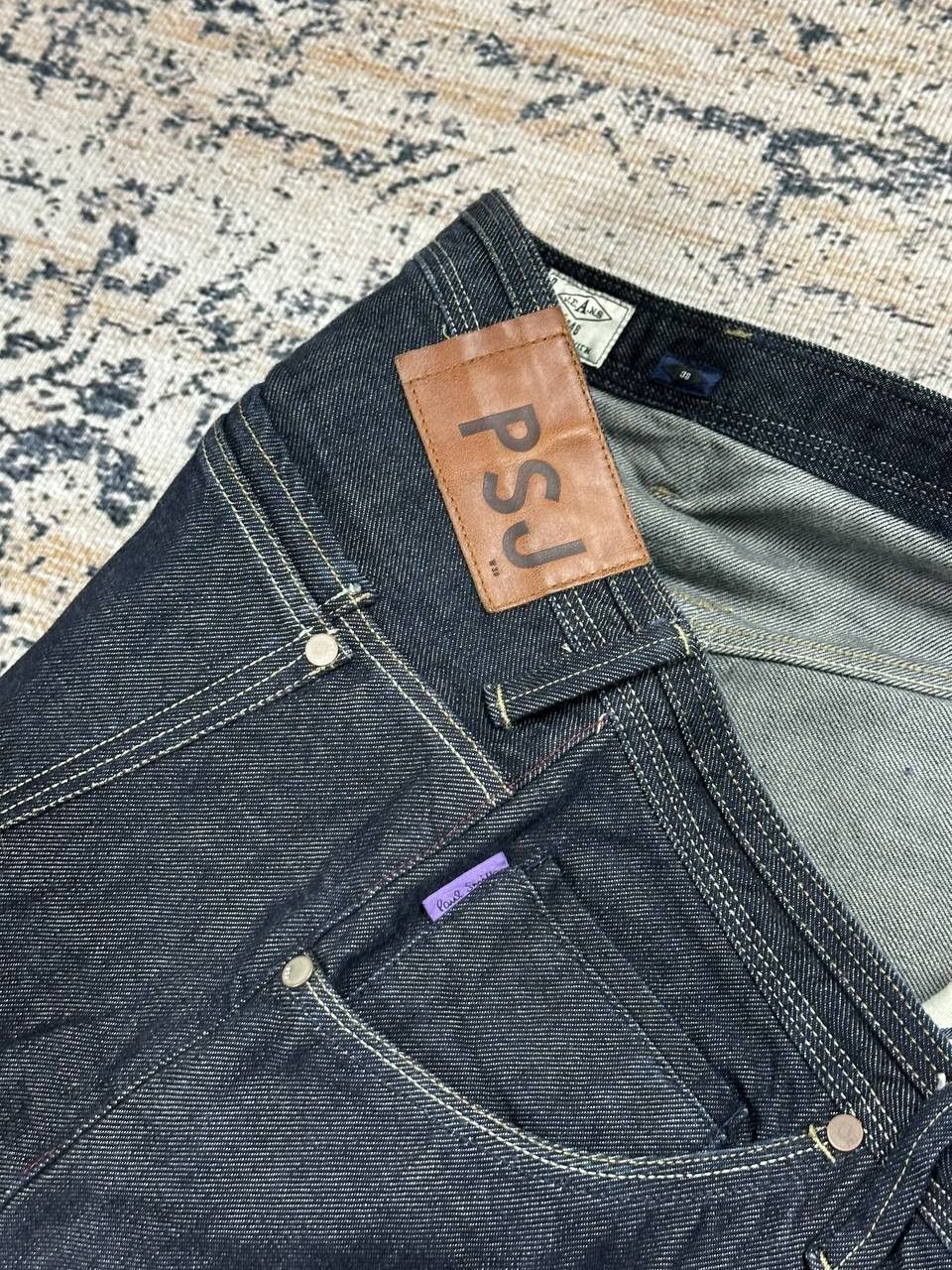 Paul Smith Paul Smith Dark Wash Fading Denim Taper Jeans Size US 38 / EU 54 - 11 Thumbnail