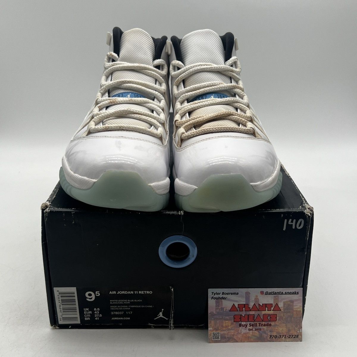 Jordan Brand Air Jordan 11 legend blue Size US 9.5 / EU 42-43 - 2 Thumbnail