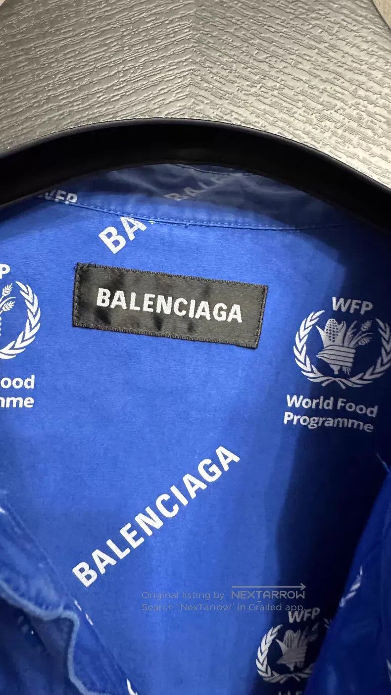 Balenciaga Balenciaga size 39 Blue Shirt Size US S / EU 44-46 / 1 - 2 Thumbnail