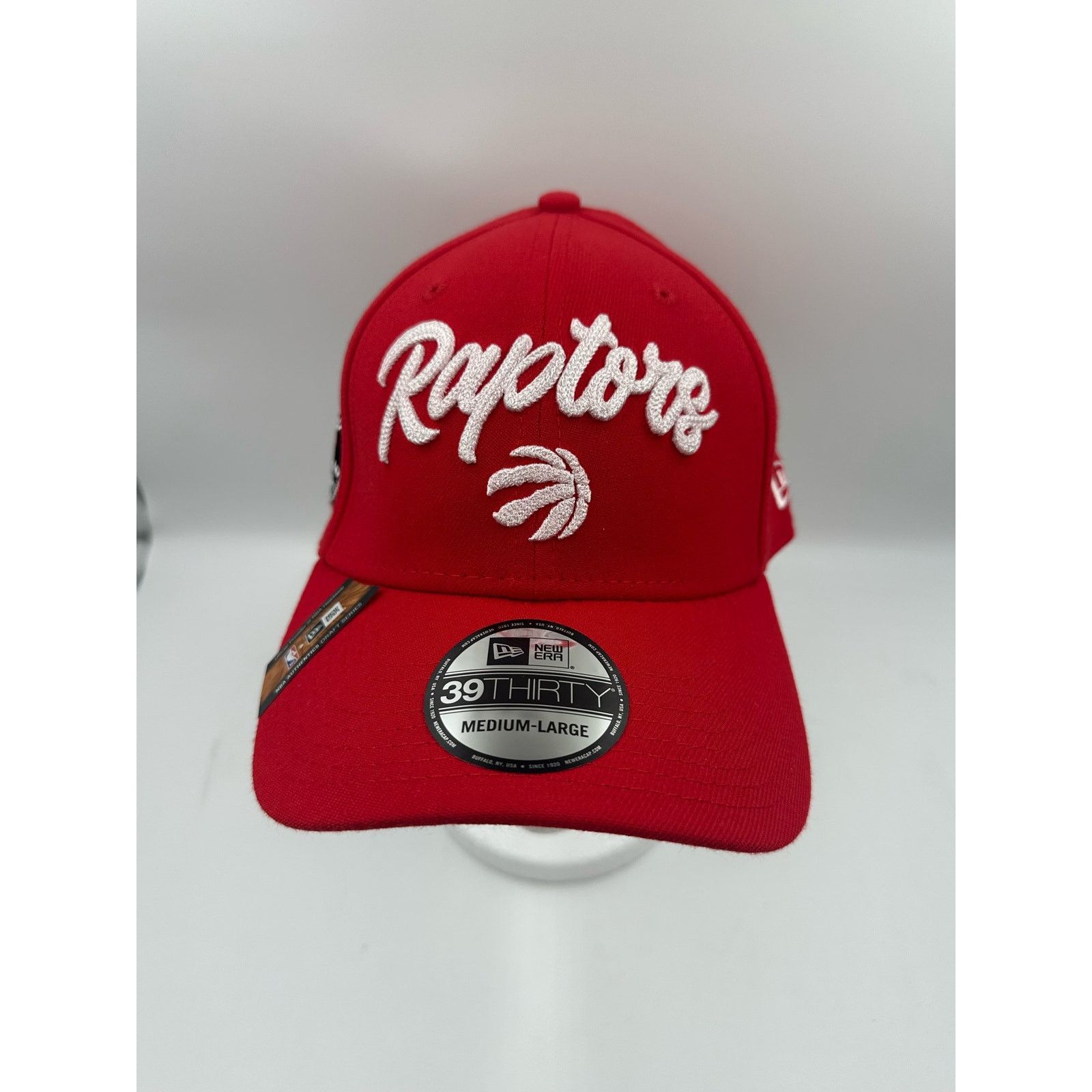 New Era Toronto Raptors New Era 39Thirty Size M/L Red 2020 NBA Size ONE SIZE - 2 Thumbnail
