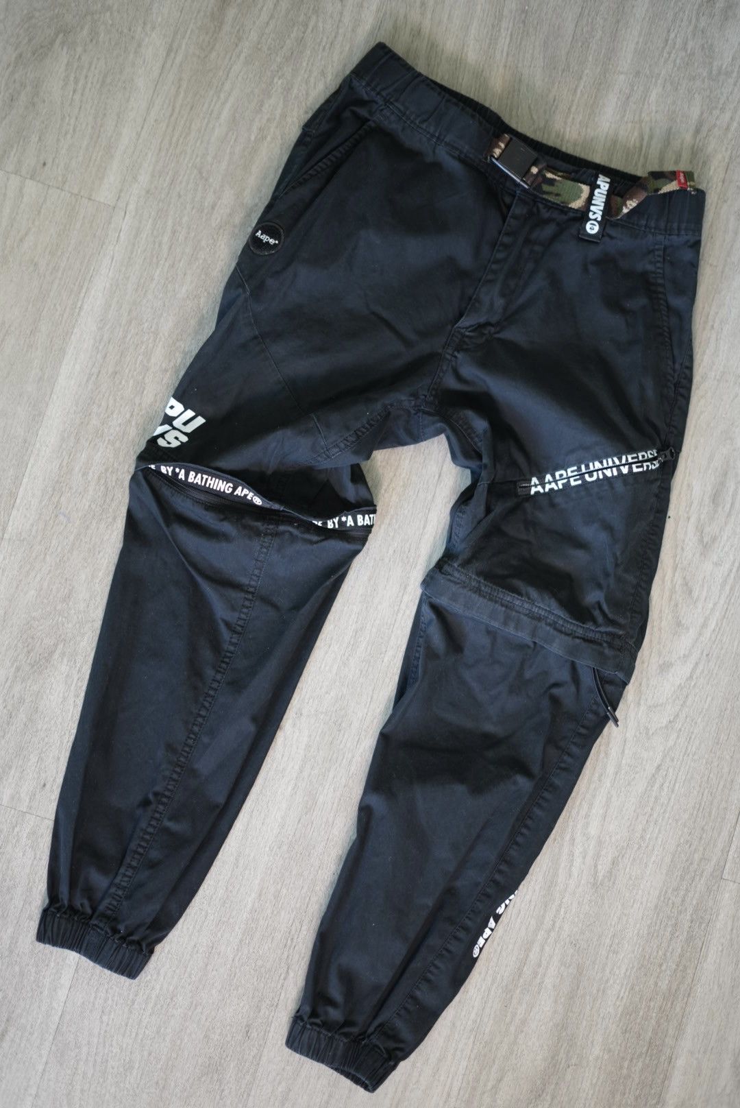 Aape Zip off Joggers / Shorts Size US 30 / EU 46 - 2 Thumbnail