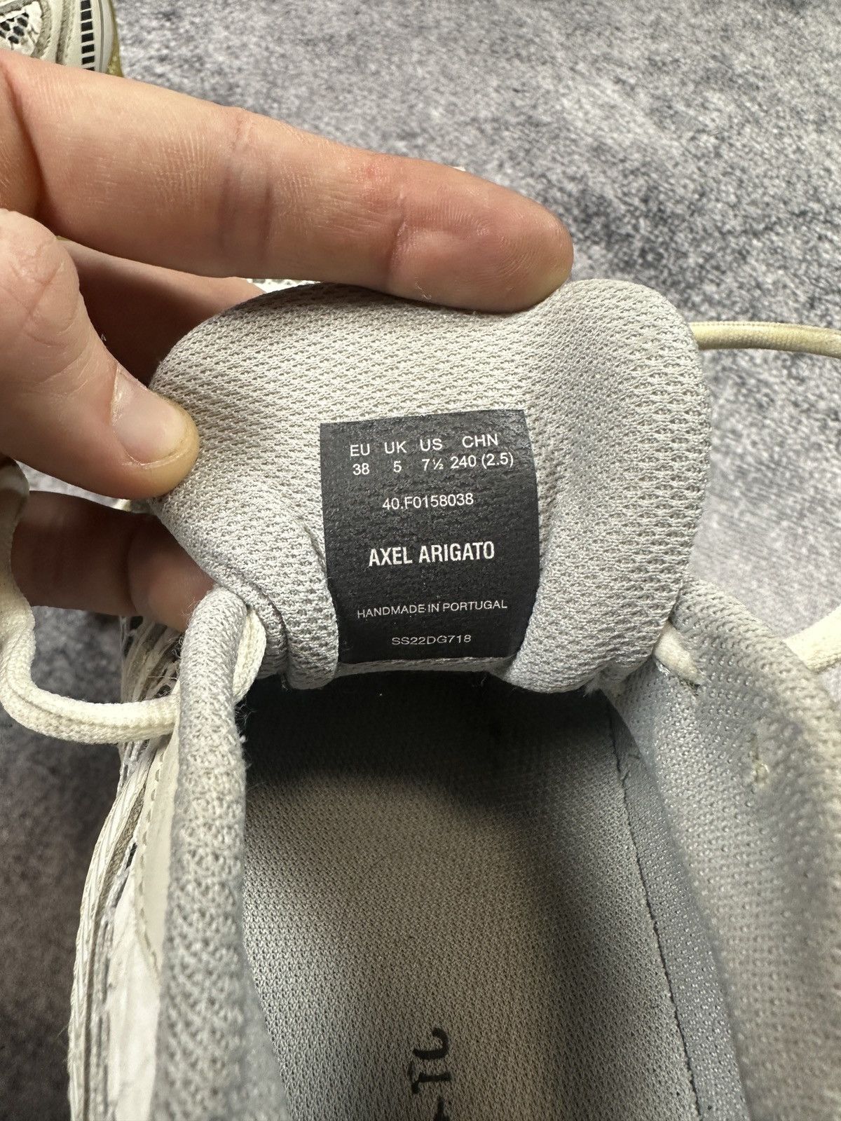 Axel Arigato Y2K Axel Arigato Sneakers Streetwear Alt Opium USA Rare 38 Size US 7.5 / IT 37.5 - 7 Thumbnail