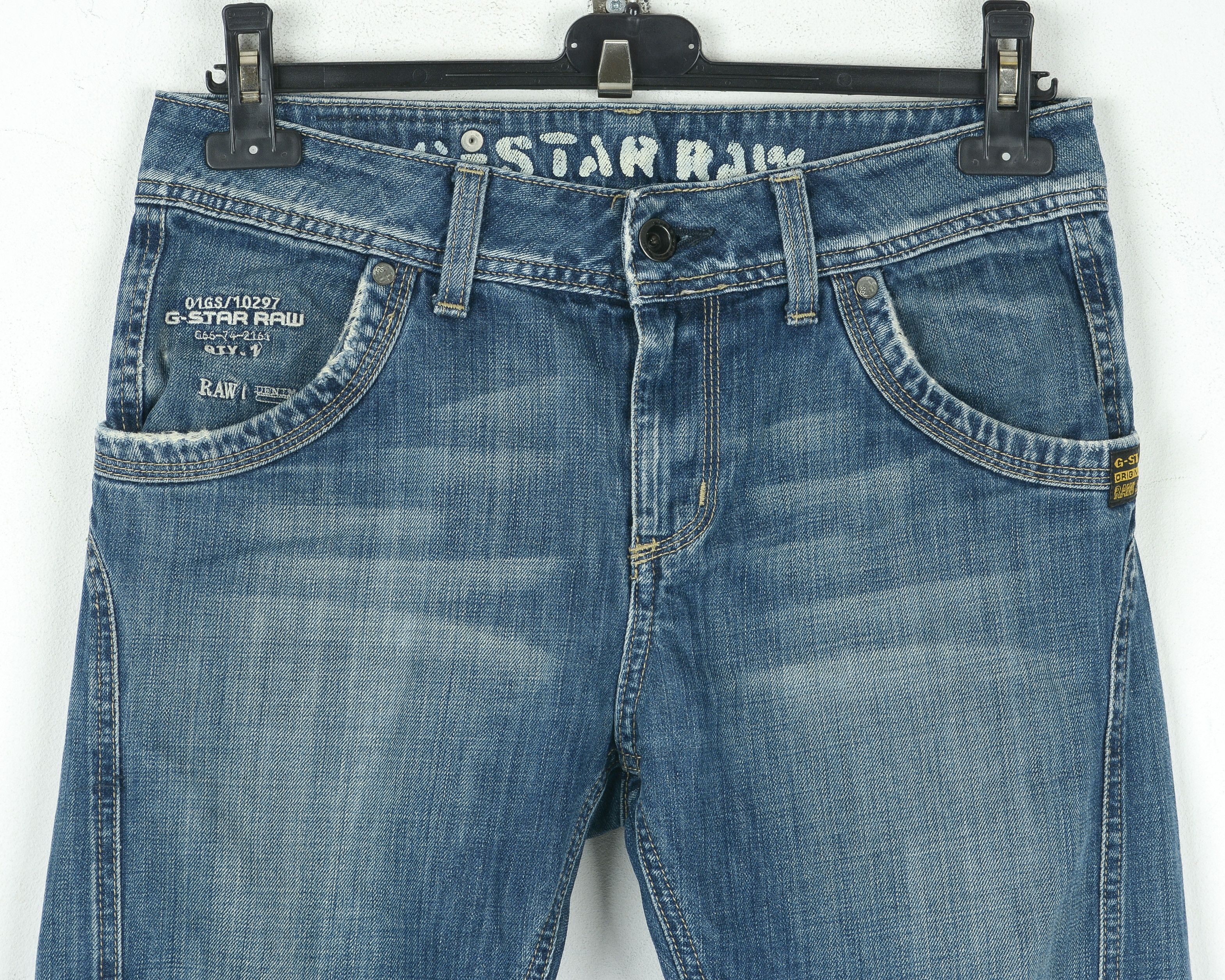G-Star Women Jack Straight Jeans Denim Pants Trousers W27 L34 Size 27" / US 4 / IT 40 - 2 Thumbnail