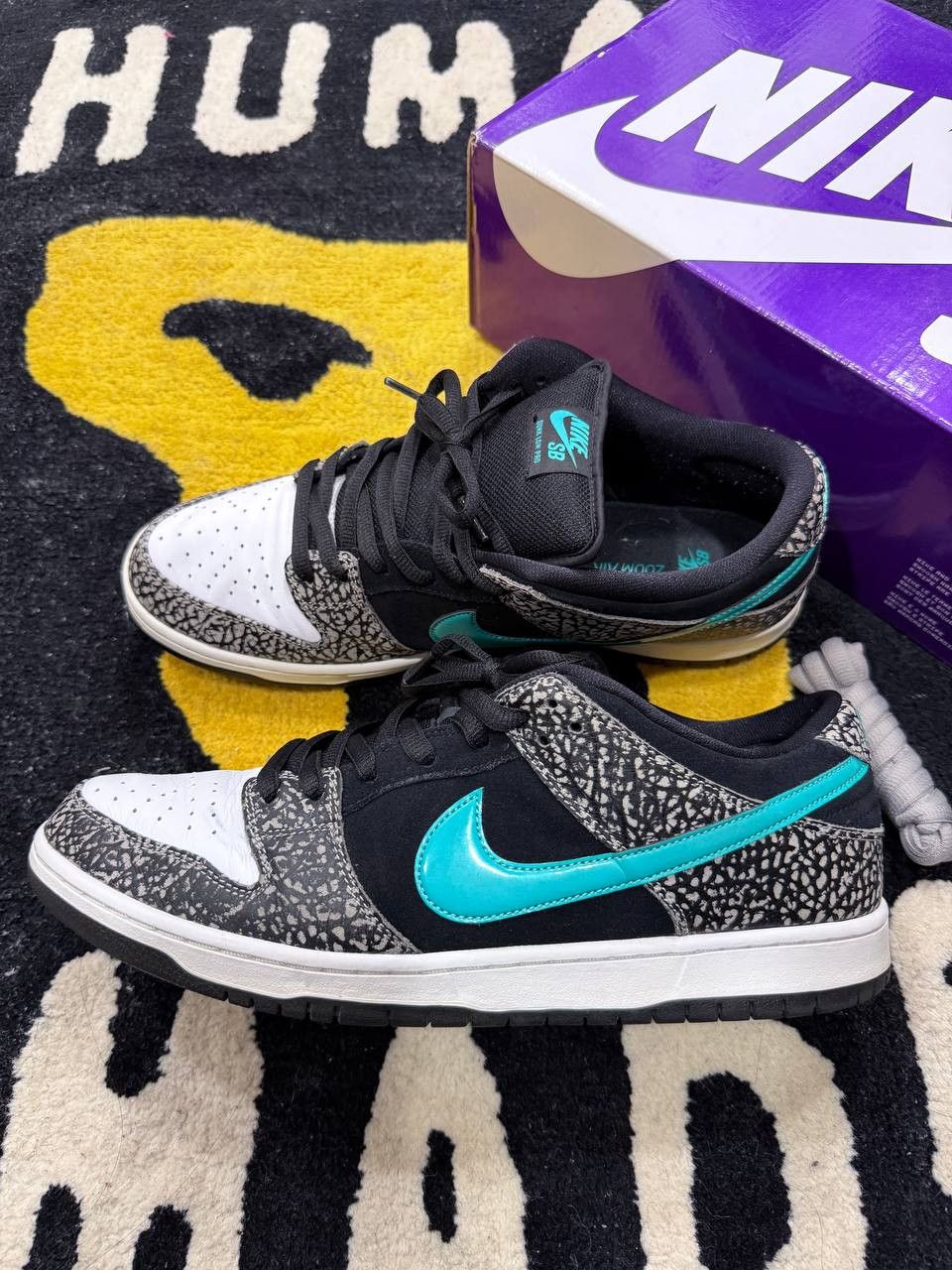 Nike Nike SB Dunk Low atmos Elephant (2020) BQ6817-009 Size US 13 / EU 46 - 1 Thumbnail