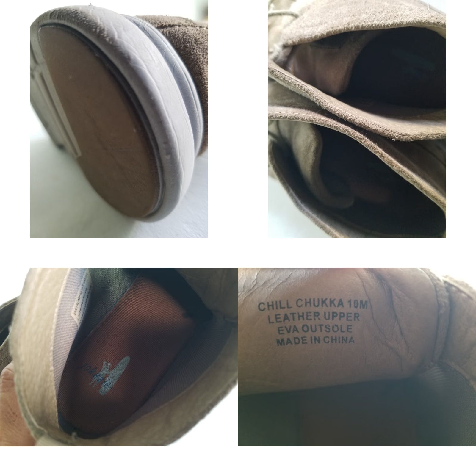 johnnie-O johnnie-O The Chill Chukka Boots Mens 10 M Beige Suede Casual Boots Men Beige Suede Casual The Chill Chukka Size US 10 / EU 43 - 9 Thumbnail