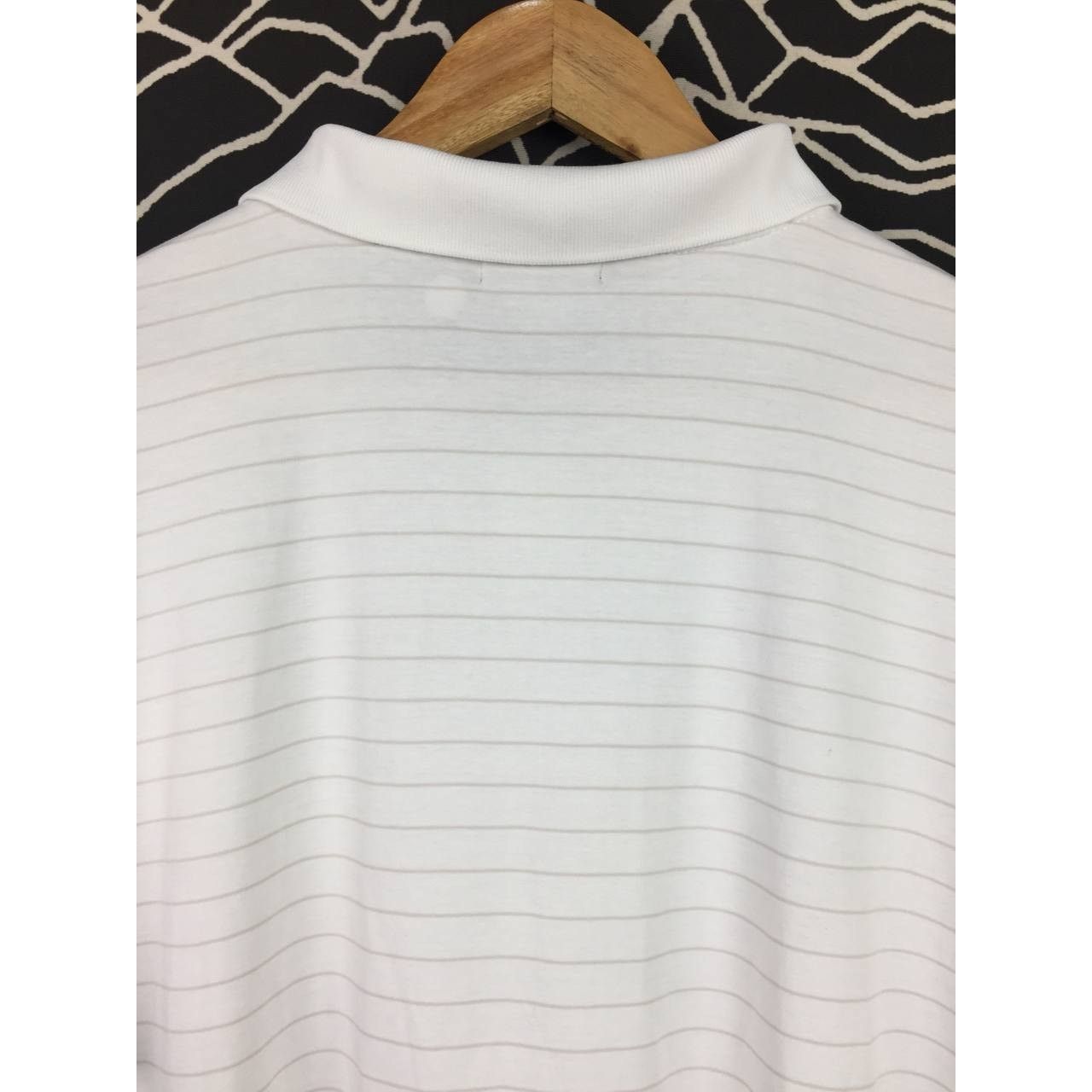 Calvin Klein × Vintage Calvin Klein CK Casual Striped Short Sleeve Polo Tee Size US XXL / EU 58 / 5 - 8 Thumbnail