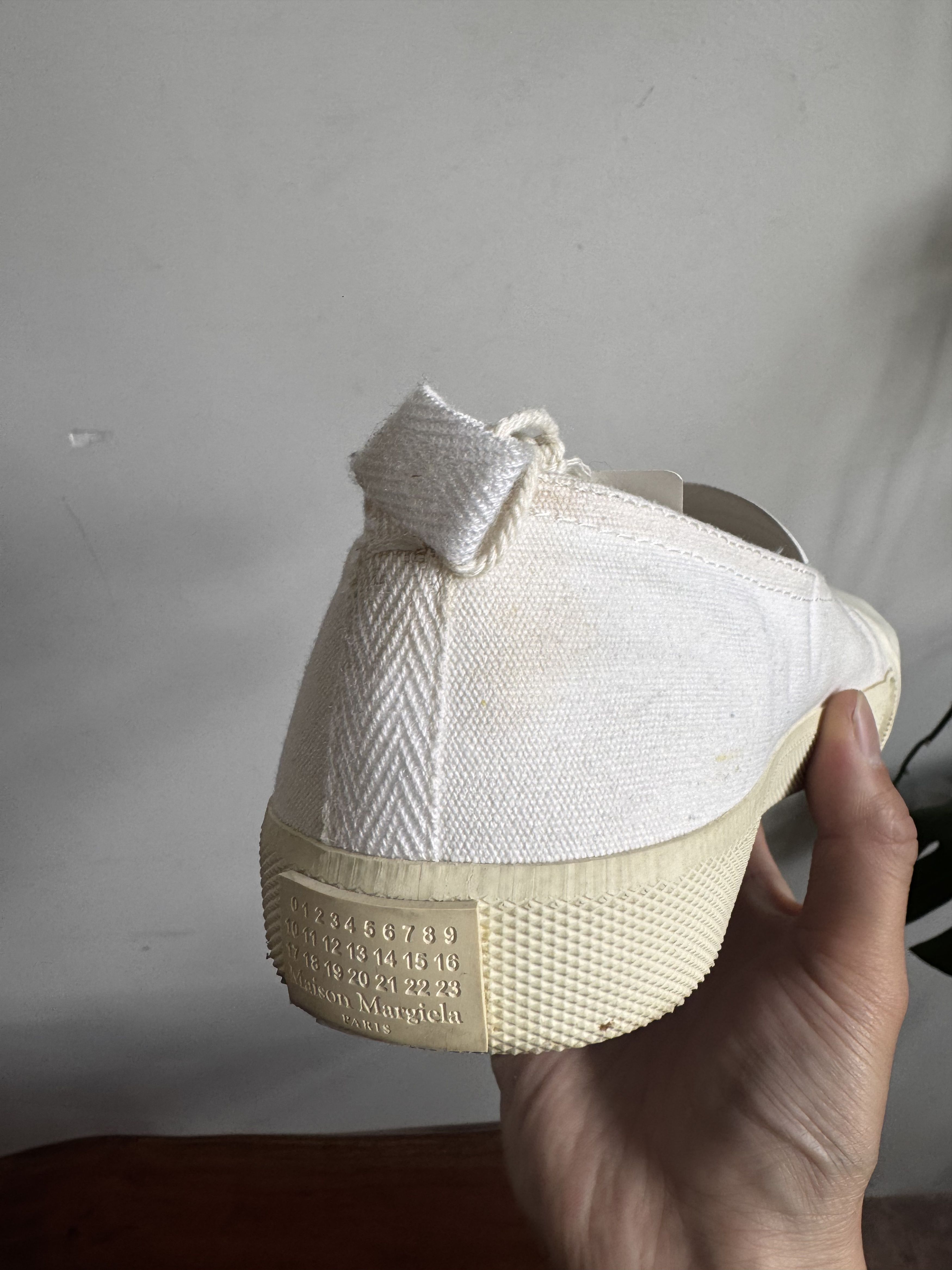Maison Margiela Masion Margiela Tabi Canvas Rubber Slip on Sneaker Size 37 Size US 7 / IT 37 - 5 Thumbnail