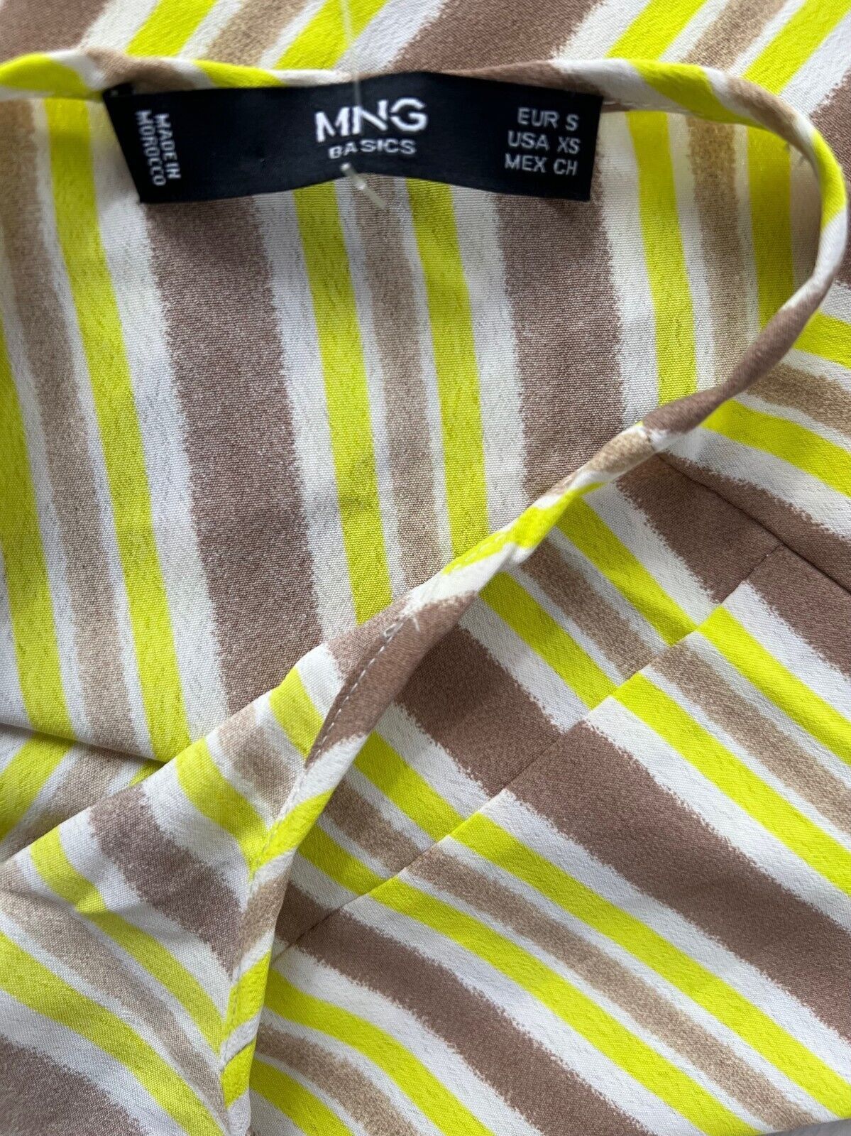 Mango Mango MNG Basics Striped Tank Top ( S ) Size S / US 4 / IT 40 - 5 Thumbnail