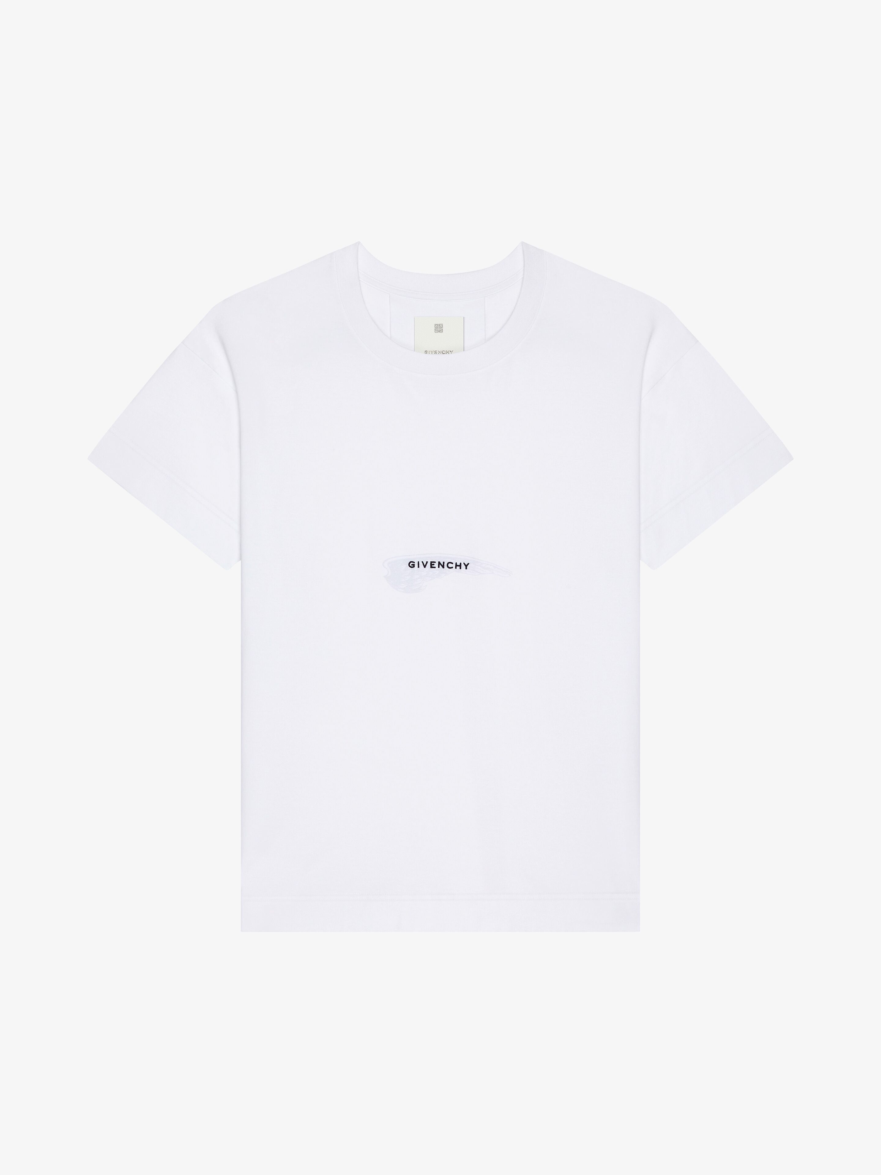 Givenchy o1w1db10925 Standard Short Sleeve T-Shirt in White Size US M / EU 48-50 / 2 - 1 Thumbnail