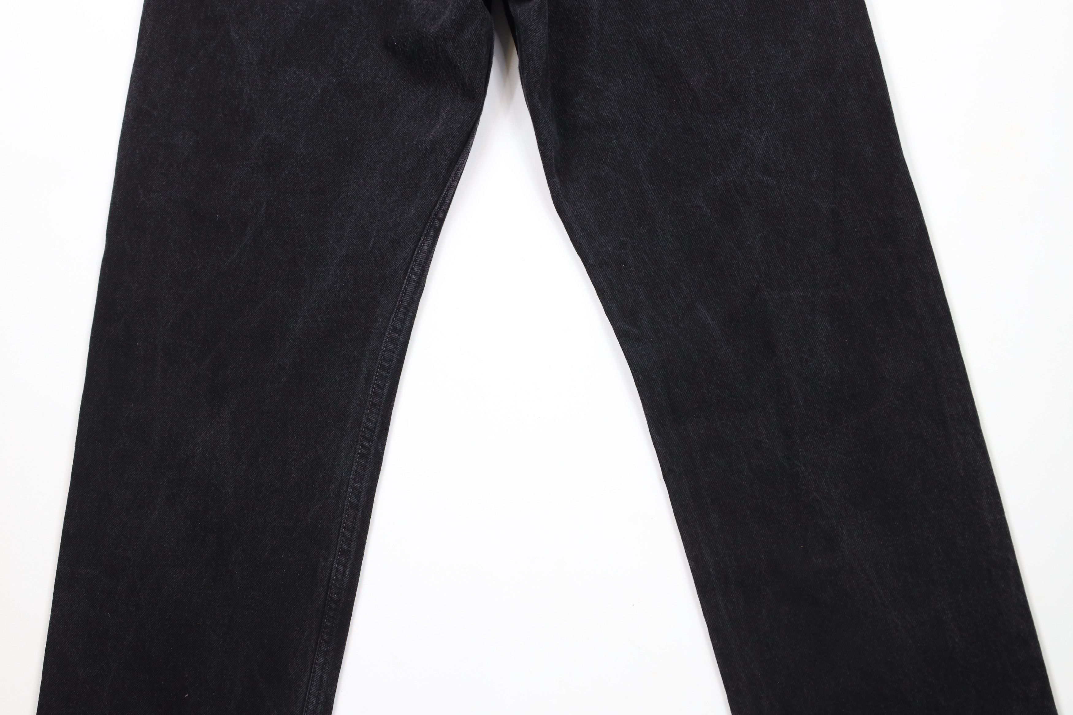 Levi's × Vintage Vintage Y2K Levis 505 Fit Straight Leg Denim Jeans Black Size US 34 / EU 50 - 9 Thumbnail