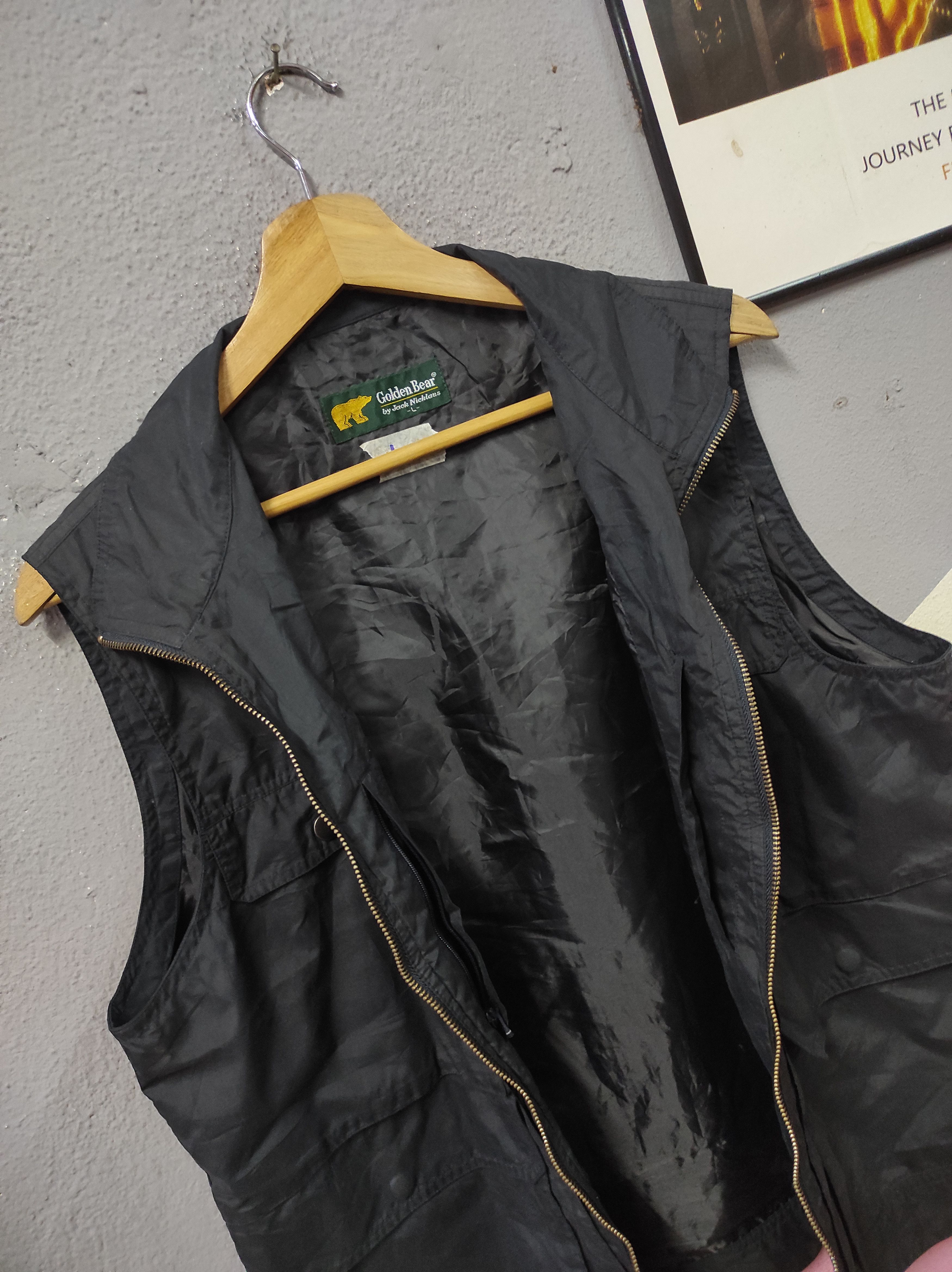 Golden Bear × Japanese Brand GOLDEN BEAR MULTIPOCKET SLEEVELESS VEST JACKET Size US L / EU 52-54 / 3 - 3 Thumbnail