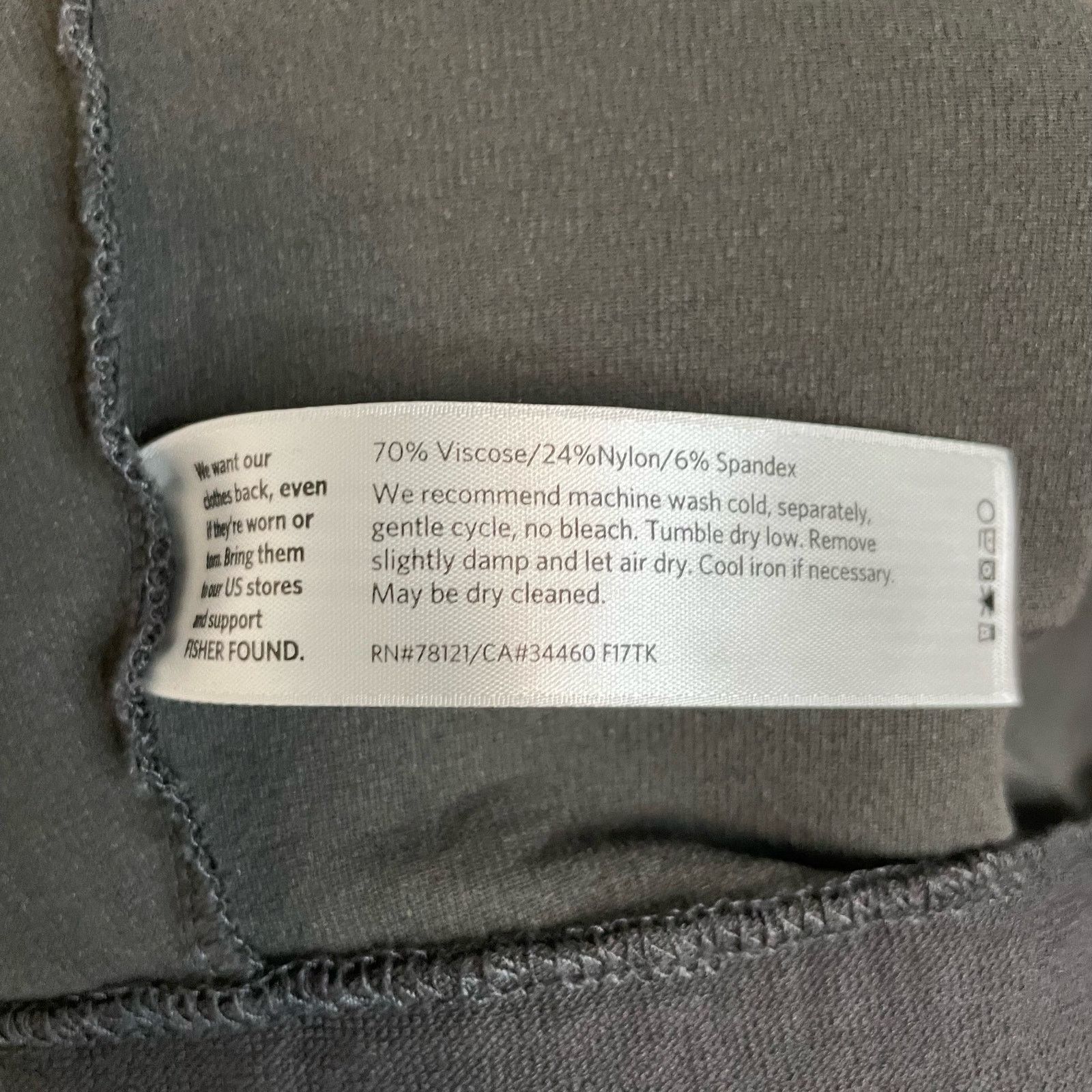 Eileen Fisher Eileen Fisher Gray Pants XL Womens Pull On Casual Career Size 38" / US 16 / IT 52 - 7 Thumbnail