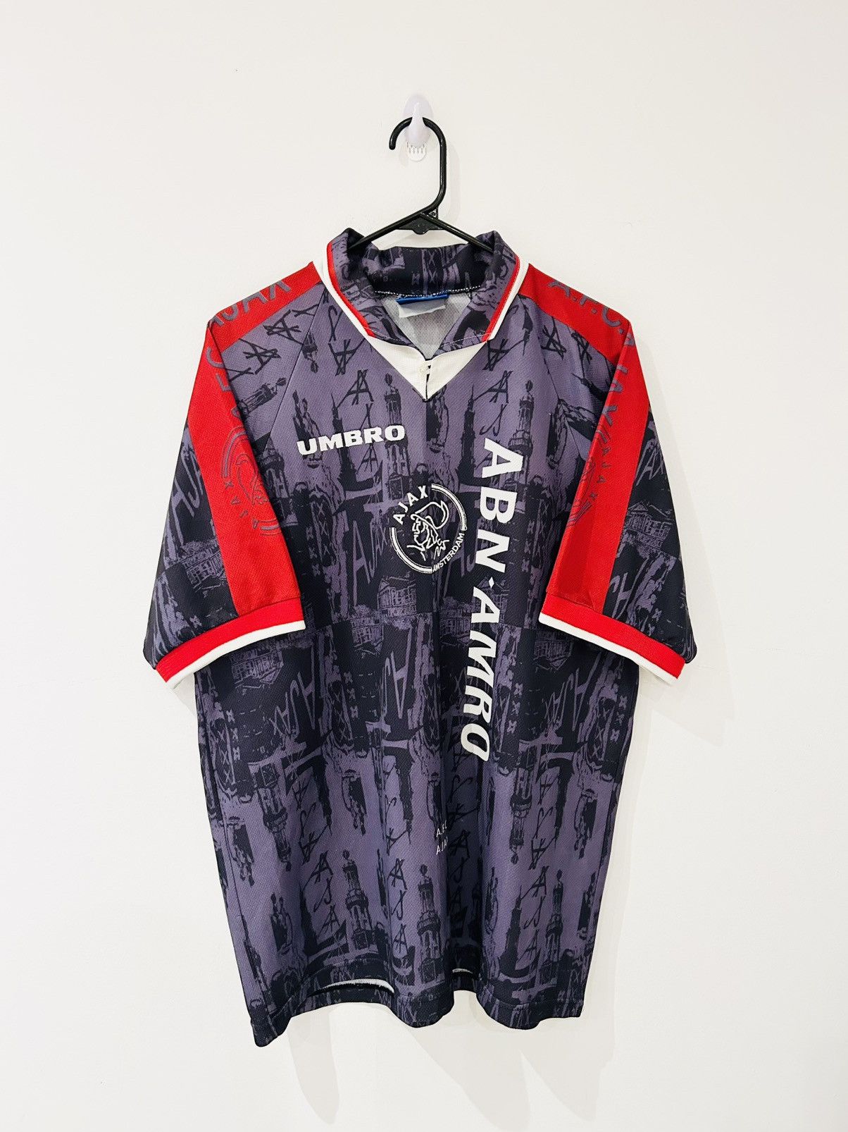 Umbro × Vintage Ajax Amsterdam 1996/97 away Size US XL / EU 56 / 4 - 1 Thumbnail