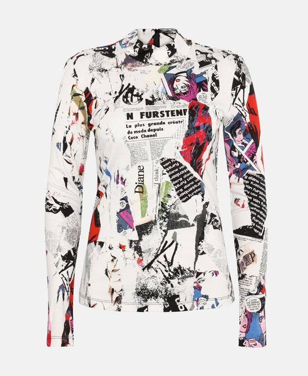 Diane von Furstenberg Long-sleeved top Size XXS / US 00 / IT 34 - 1 Thumbnail