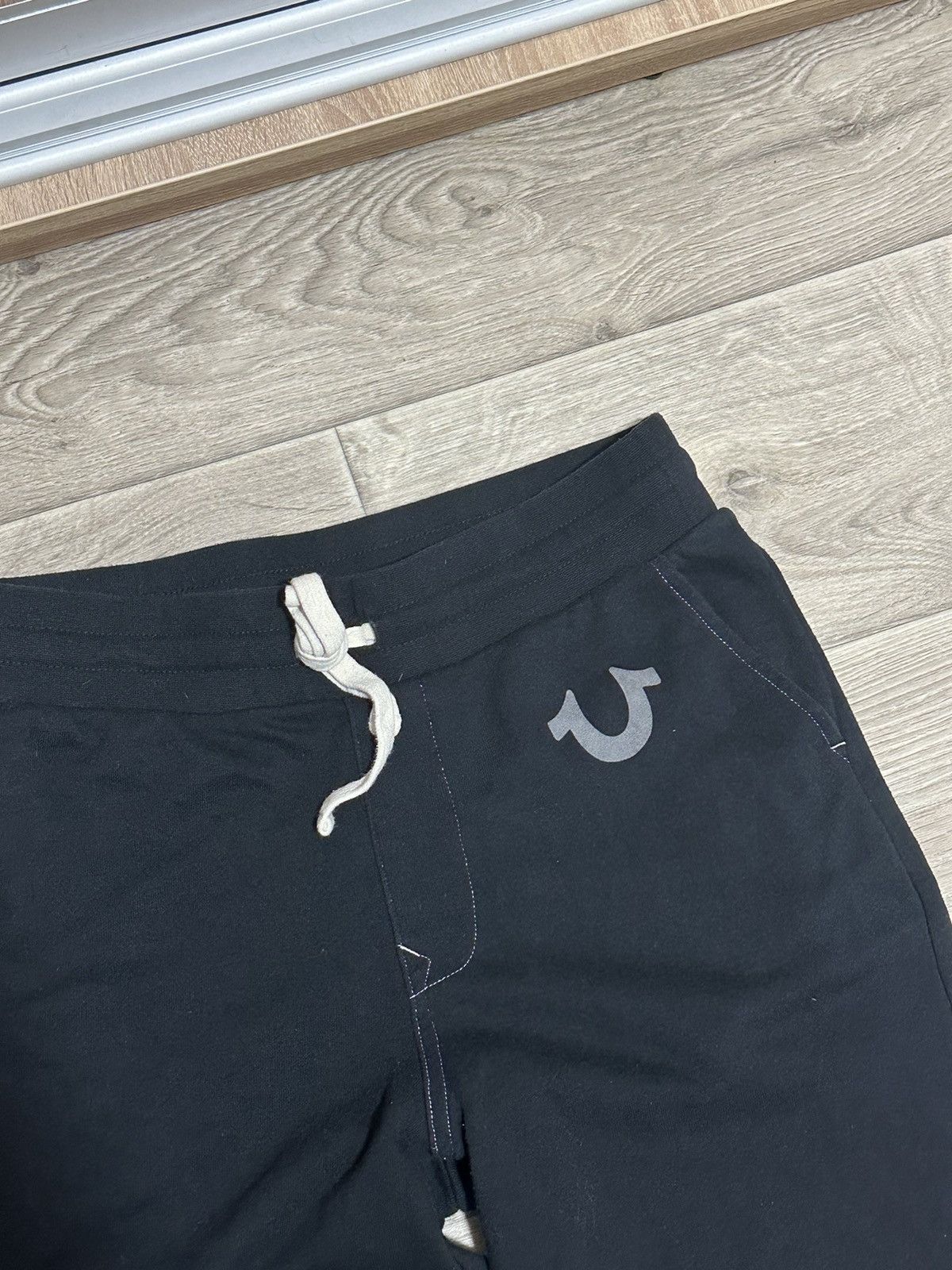 True Religion True Religion Black Sweatpants Size US 33 - 2 Thumbnail