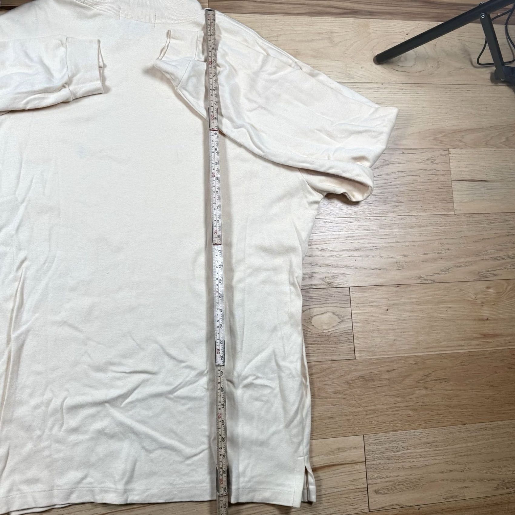 Ralph Lauren VINTAGE Ralph Lauren Shirt Turtleneck Long Sleeve Striped Cream Beige XL Mens Size US XL / EU 56 / 4 - 6 Thumbnail