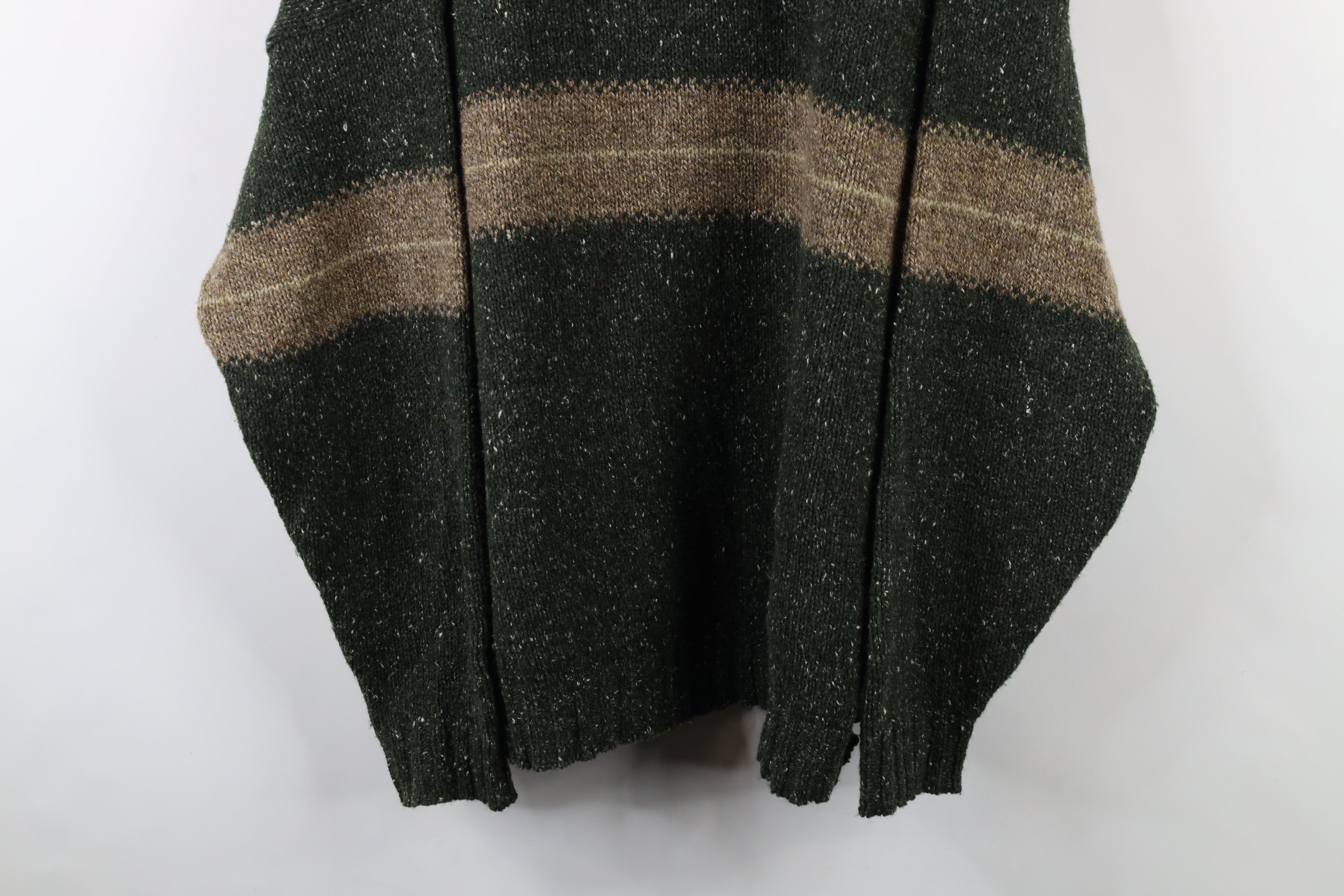 Eddie Bauer × Vintage Vintage 90s Eddie Bauer Fleck Wool Blend Knit Sweater USA Size US L / EU 52-54 / 3 - 3 Thumbnail