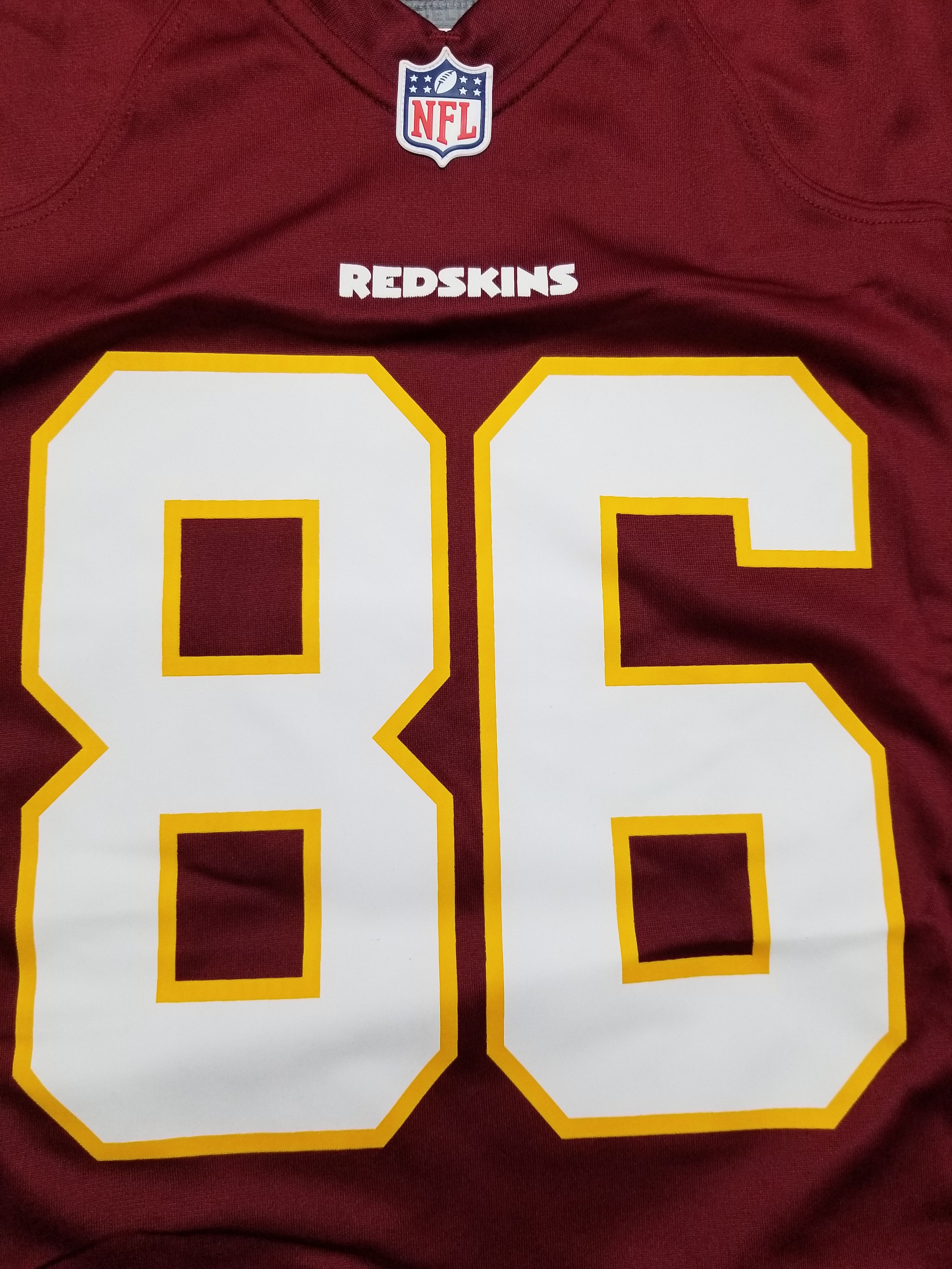 Nike Nike Washington Redskins Reed #86 Burgundy NFL Jersey Size US M / EU 48-50 / 2 - 10 Thumbnail