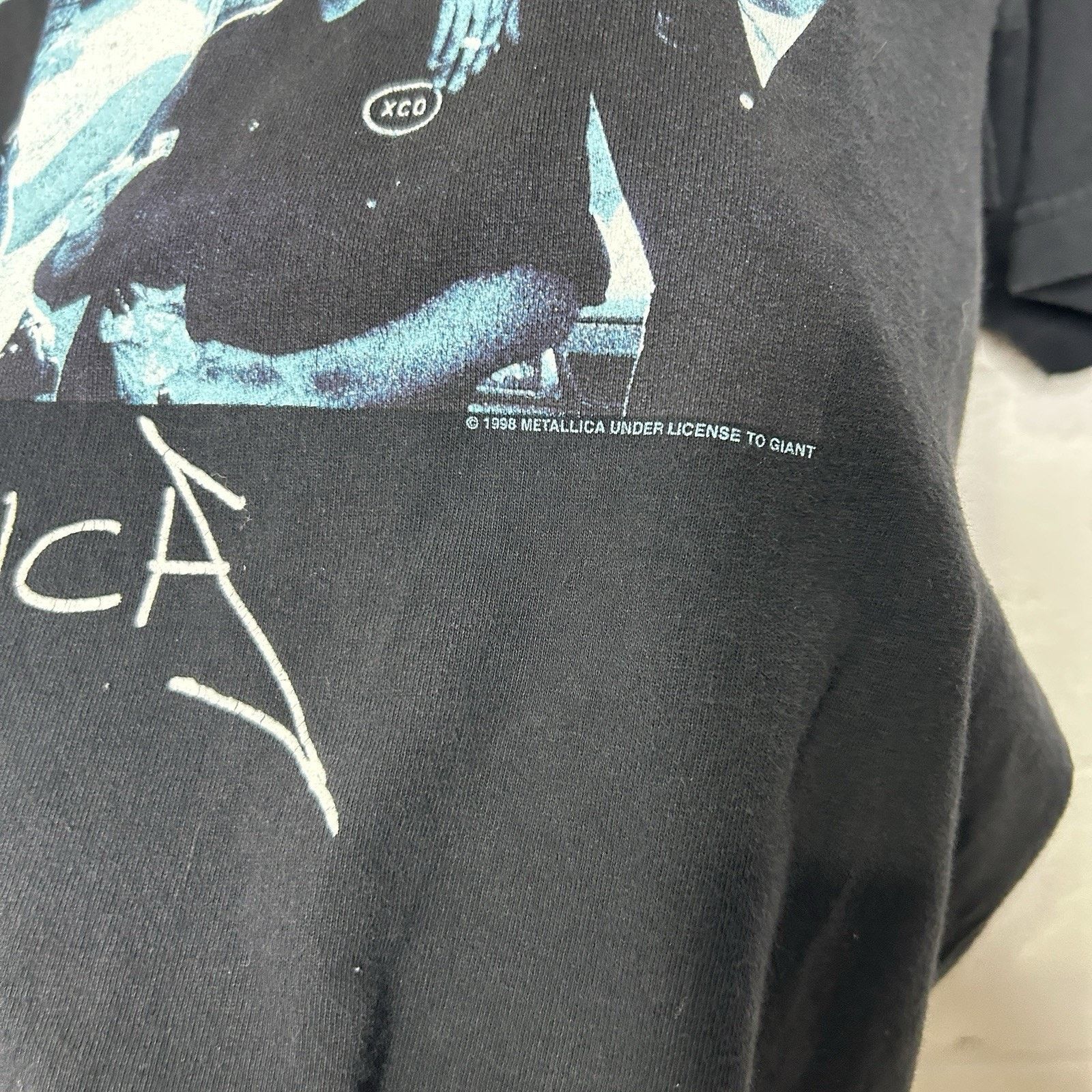 Metallica Vintage Metallica Garage Inc. Band T-Shirt “Black” 1998 Size US XL / EU 56 / 4 - 5 Thumbnail