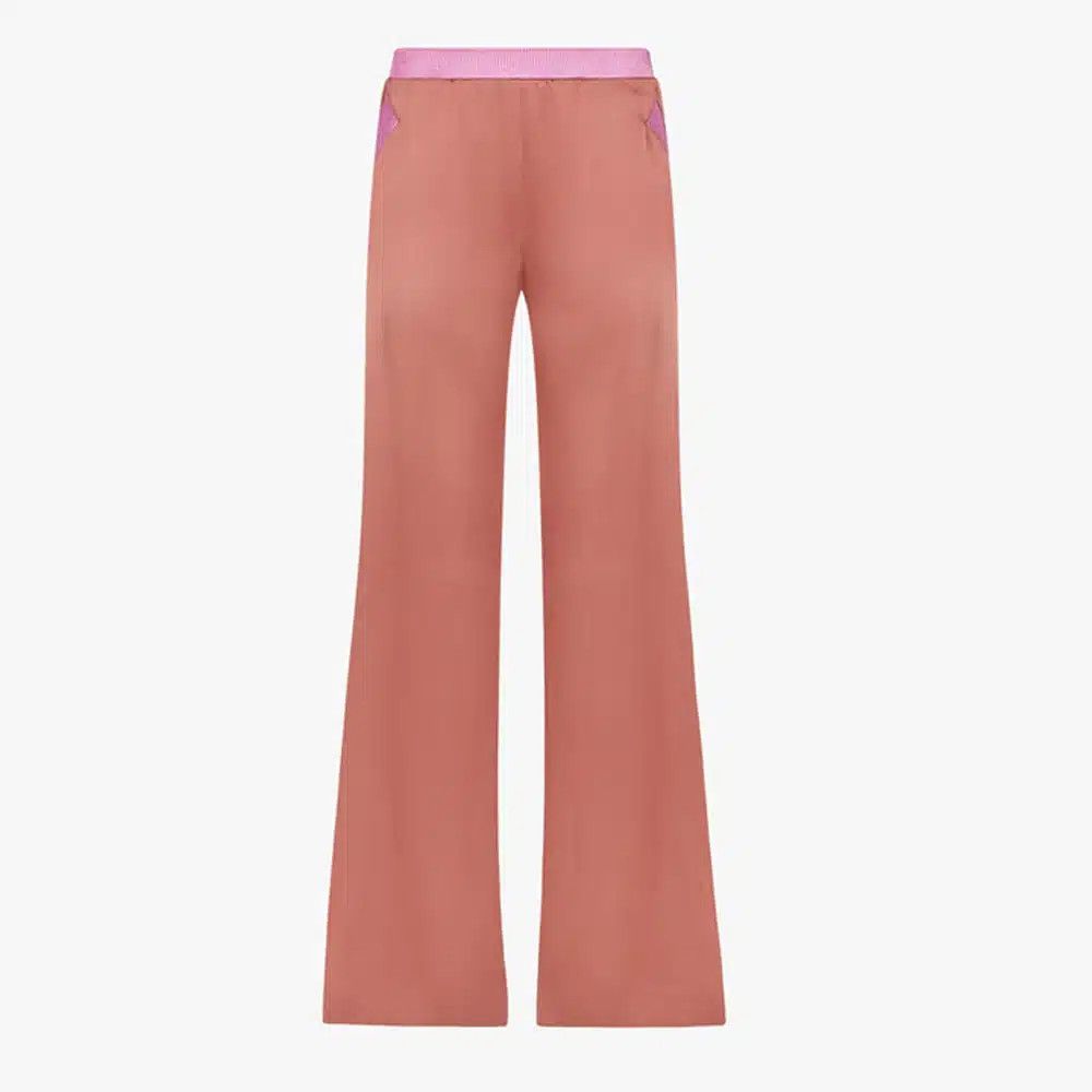 Tom Ford o1loc1c0625 PAW516 Wide Leg Pant in Pink Size 24" / US 00 / IT 34 - 1 Thumbnail