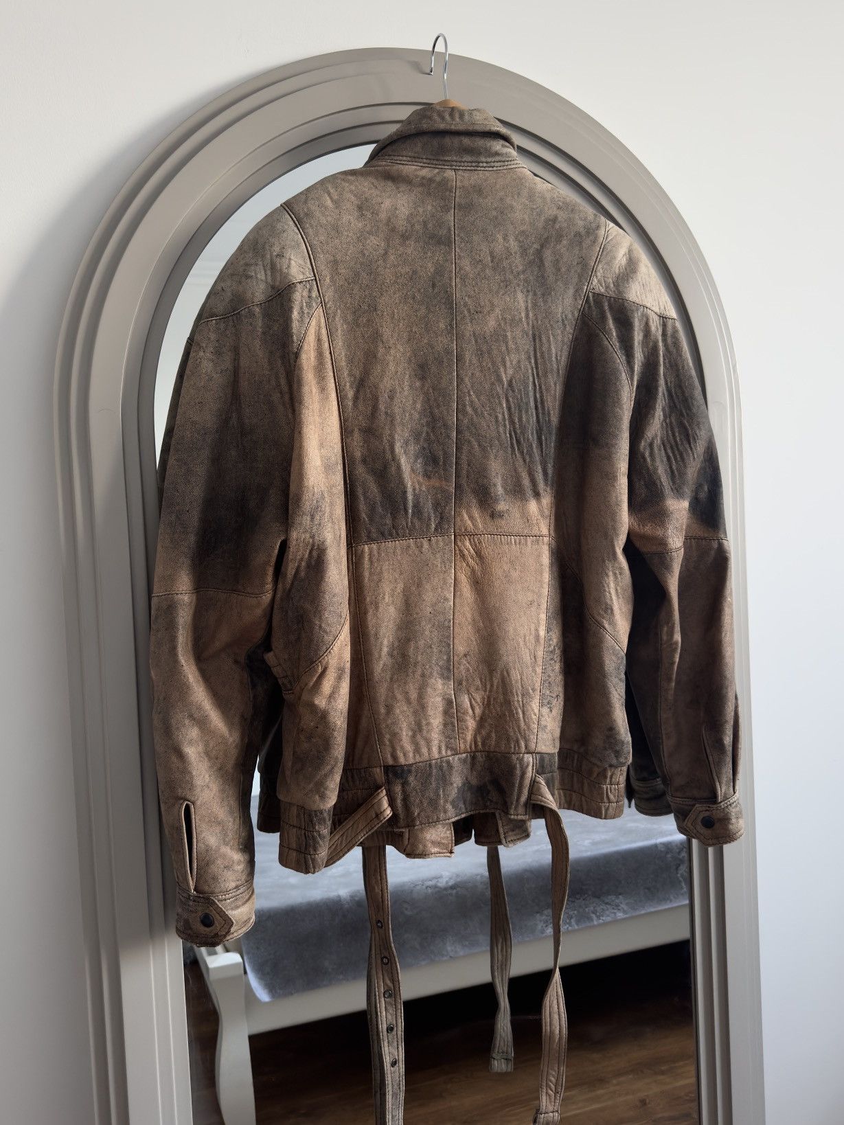 If Six Was Nine Vintage Maison Margieala Style Genuine Leather Biker Jacket Size US L / EU 52-54 / 3 - 5 Thumbnail
