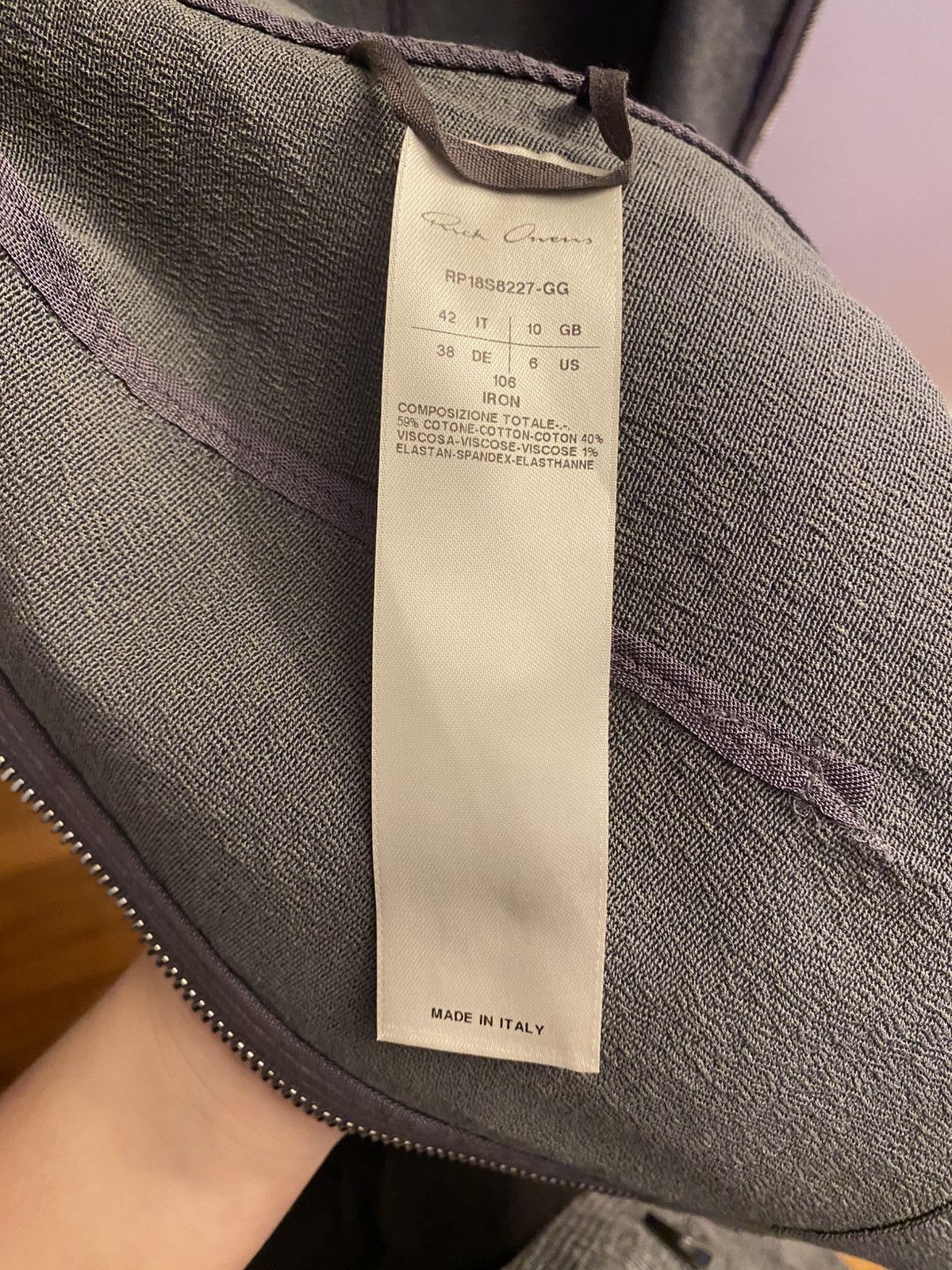Rick Owens Haut gris Rick Owens Size S / US 4 / IT 40 - 8 Thumbnail