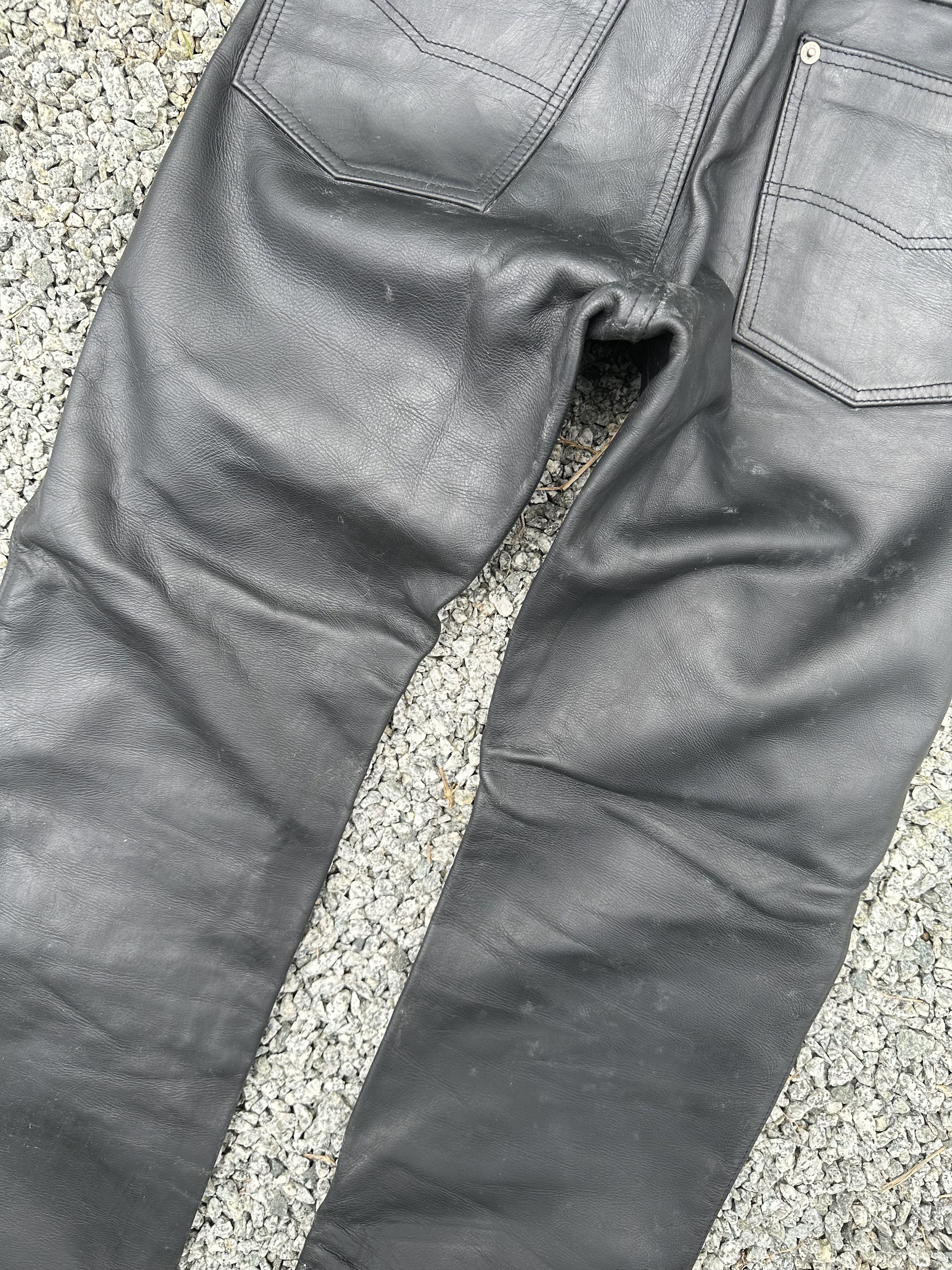 Indian Motorcycle Rare Vintage Indian Motorcycles Leather Racing Bikers Pants Size US 30 / EU 46 - 13 Thumbnail