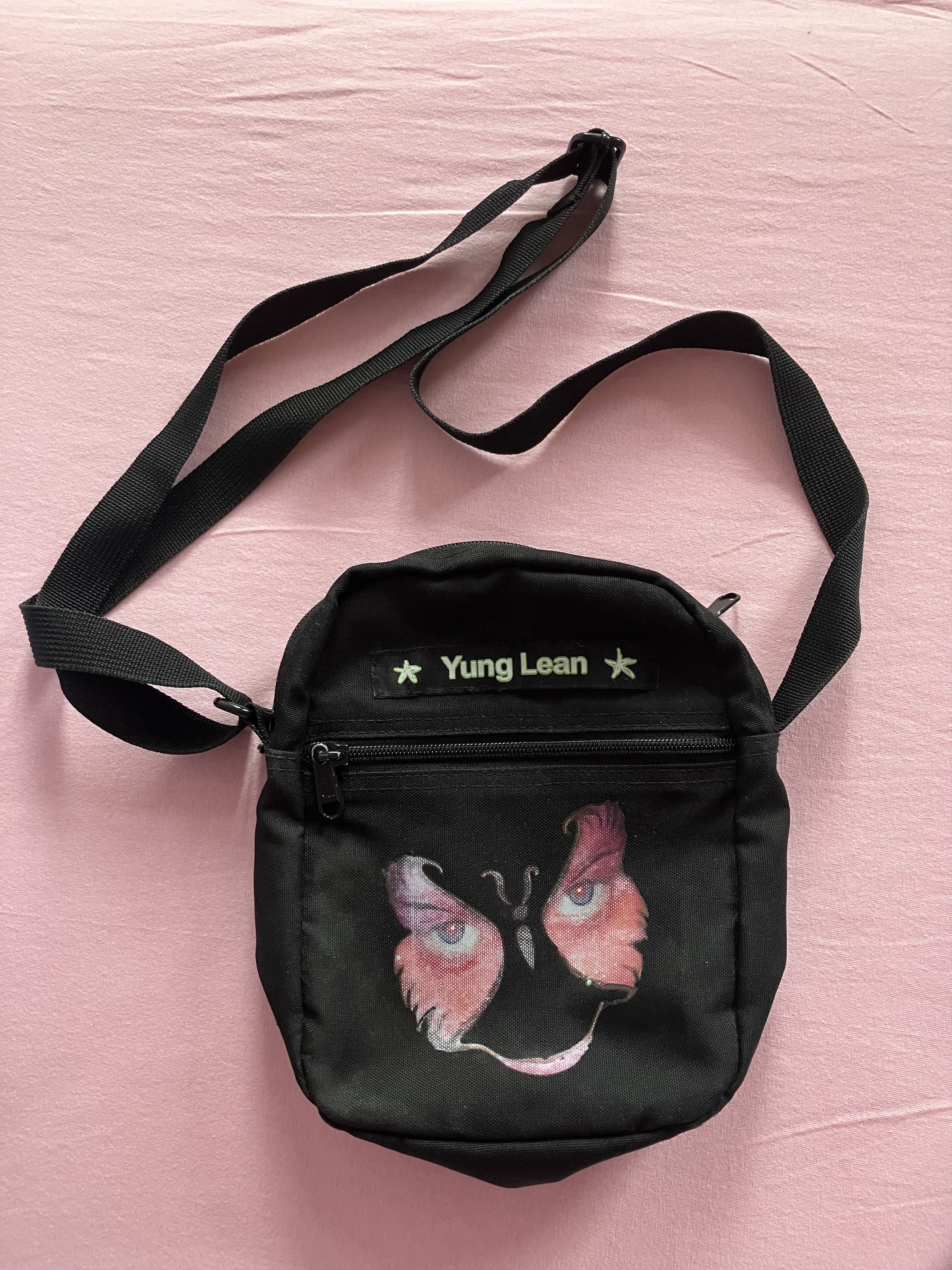 Sad Boys Sad Boys Yung Lean Butterfly Flight Side Bag Size ONE SIZE - 1 Thumbnail
