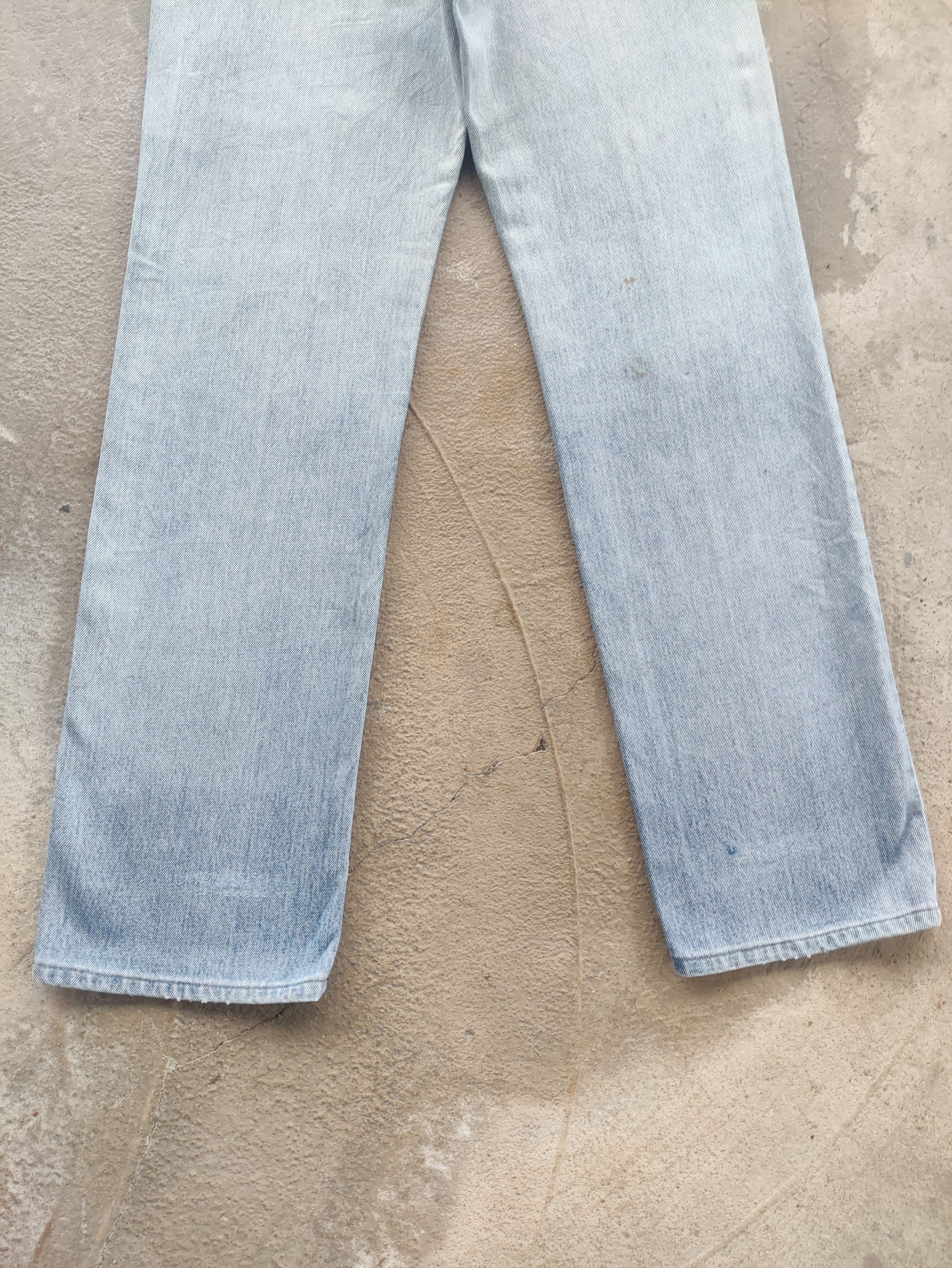 Edwin Vintage Edwin Japan Jean Distressed Faded Denim Size US 30 / EU 46 - 11 Thumbnail