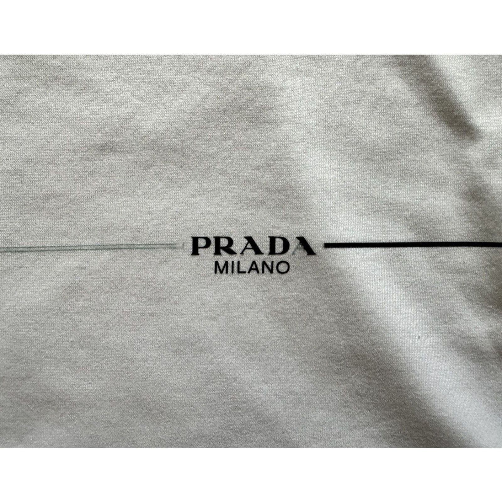 Prada Prada Milano Classic Mini Logo Tee Size US M / EU 48-50 / 2 - 3 Thumbnail