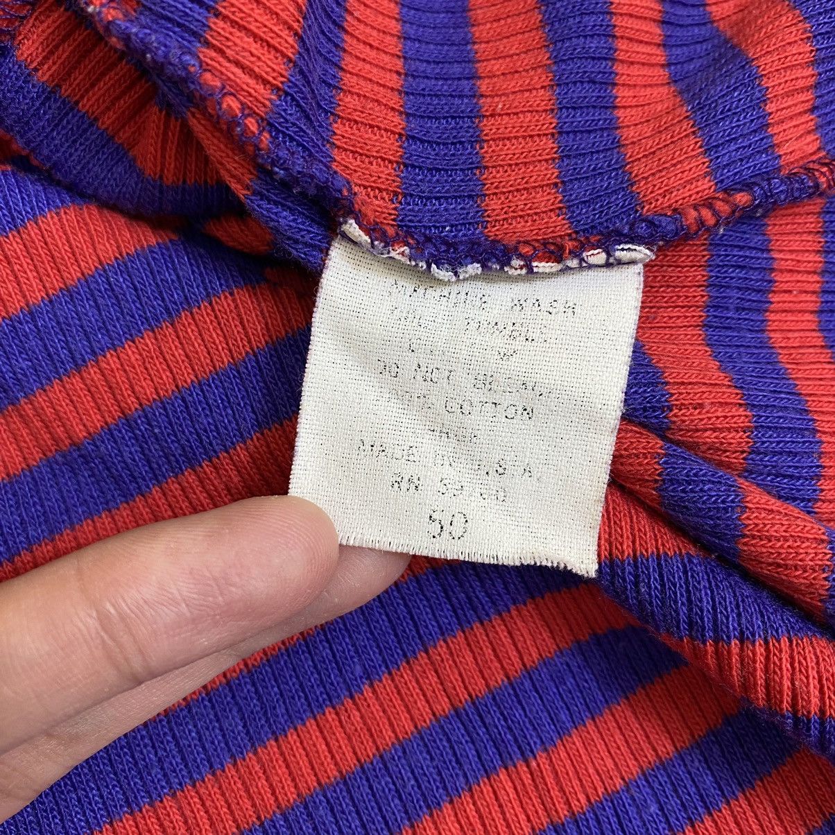 Guess × Vintage Vintage GUESS USA Embroidered Brand Stripes Long Sleeve Size L / US 10 / IT 46 - 5 Thumbnail