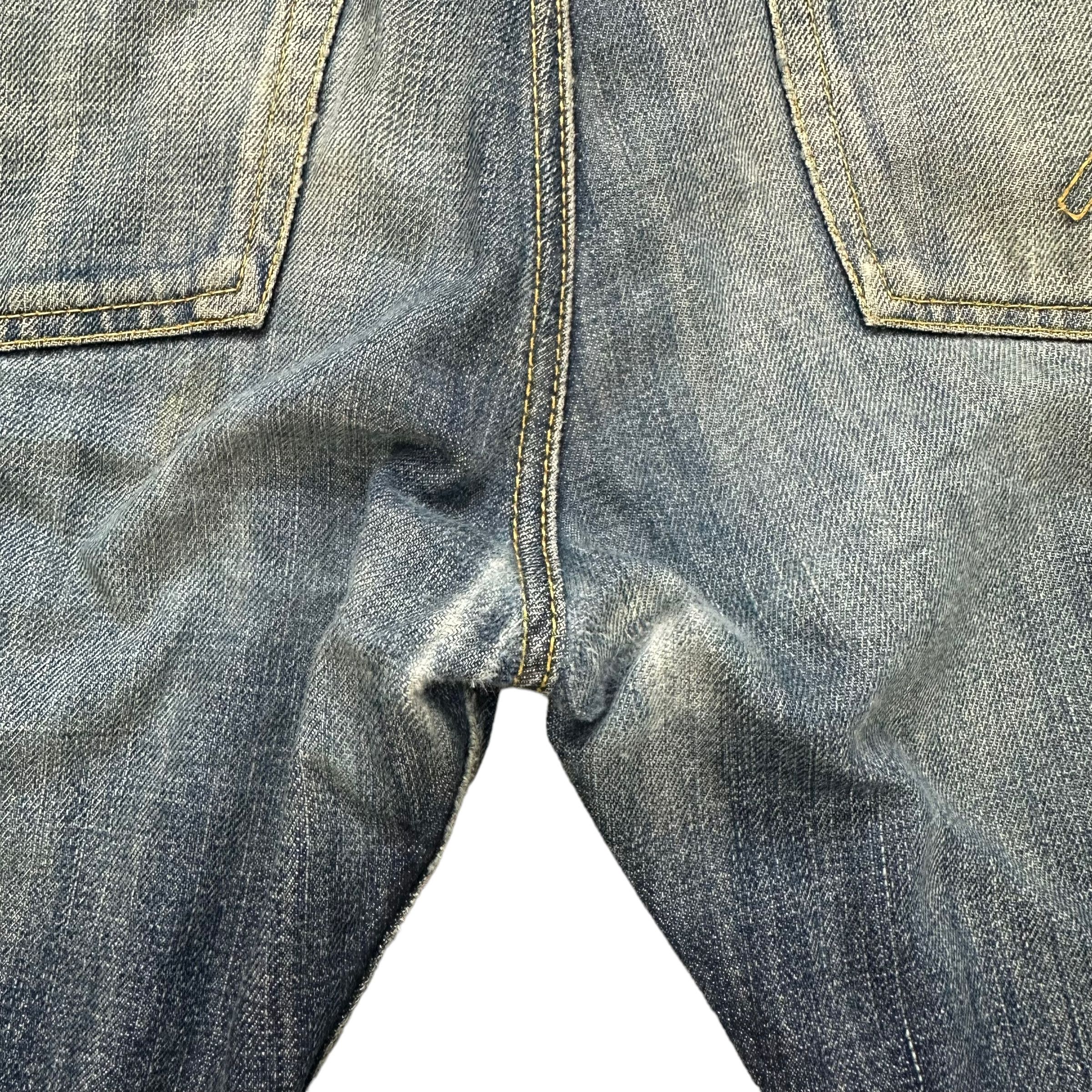 Japanese Brand ARNOLD PALMER TIMELESS FLY BOTTON DENIM PANT #8856-032 Size US 34 / EU 50 - 12 Thumbnail