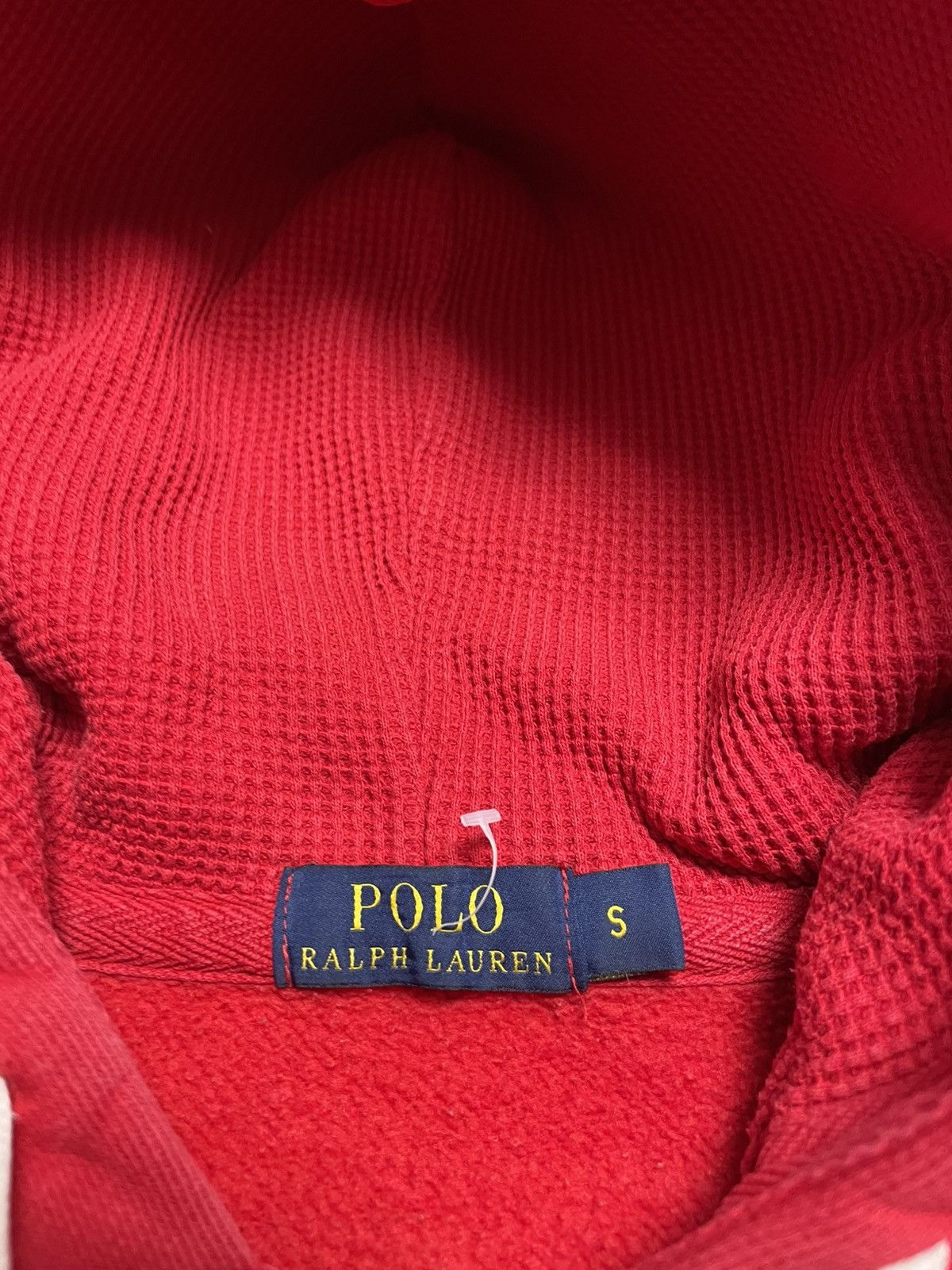 Polo Ralph Lauren Vintage Polo Ralph Lauren Red Zip-Up Hoodie Pullover Size US S / EU 44-46 / 1 - 12 Thumbnail