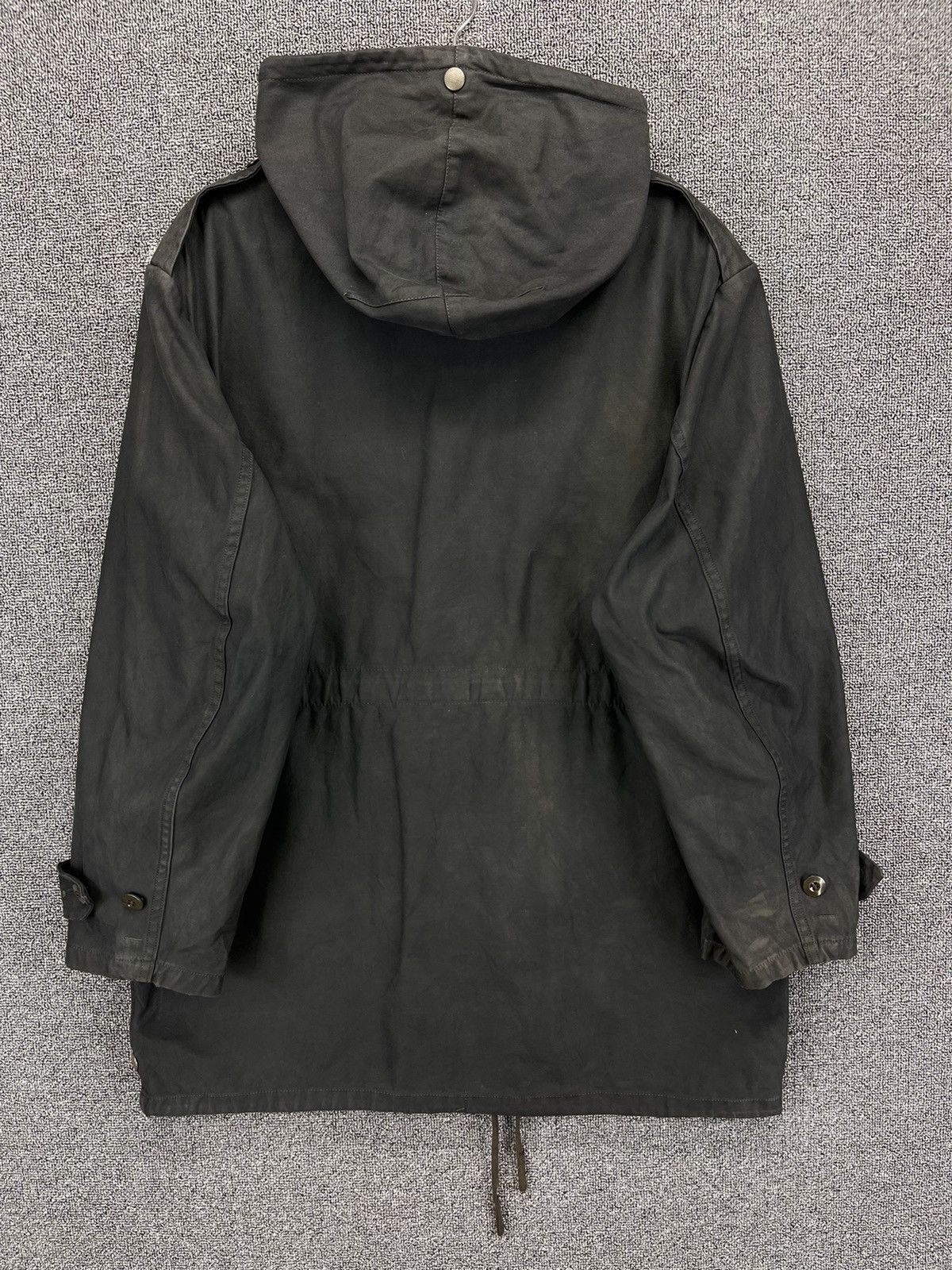 Vintage Vintage 90s Humme GMBH Military Army Hooded Jacket Size US L / EU 52-54 / 3 - 16 Thumbnail