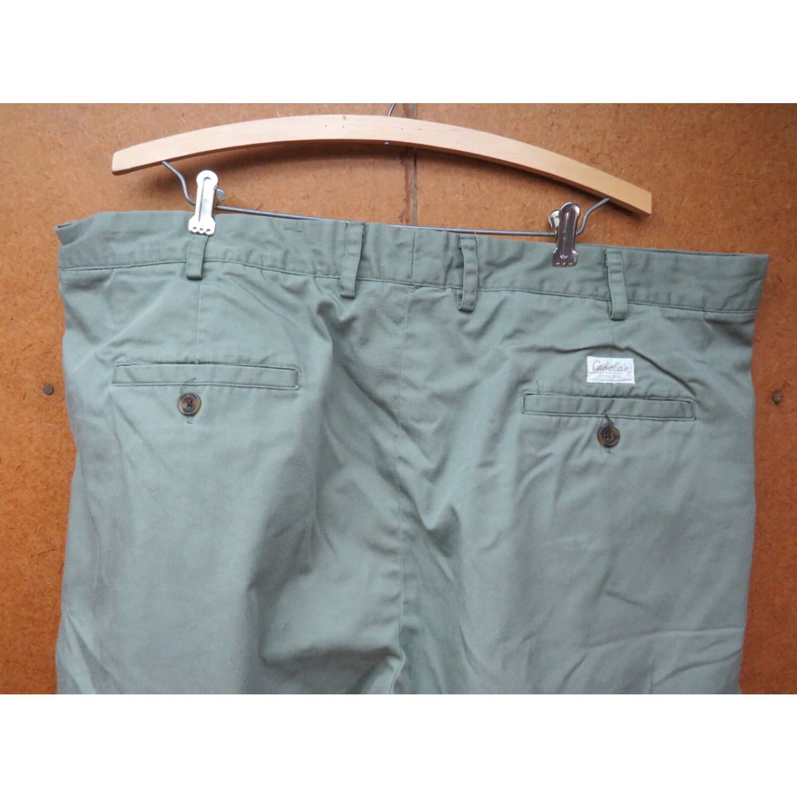 Dickies VINTAGE Dickies Cabela's 46X30 Jeans Men White Striped Relaxed Straight 32 in Inseam Size 46 46 Waist Zipper Size US 30 / EU 46 - 6 Thumbnail
