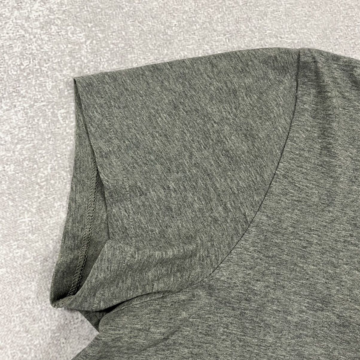 Acne Studios Grey Acne Studios cotton tee t-shirt with white logo Size S / US 4 / IT 40 - 6 Thumbnail