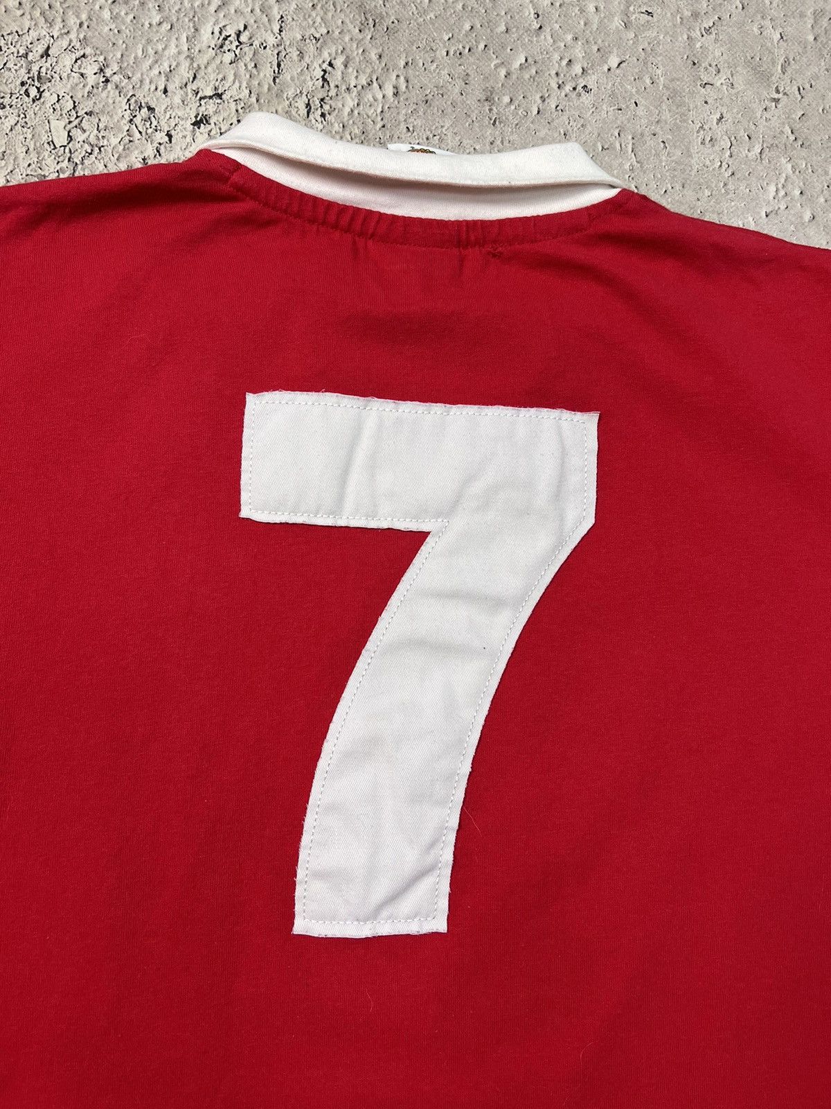 Vintage Manchester United score draw retro jersey 1977 Size US M / EU 48-50 / 2 - 10 Thumbnail