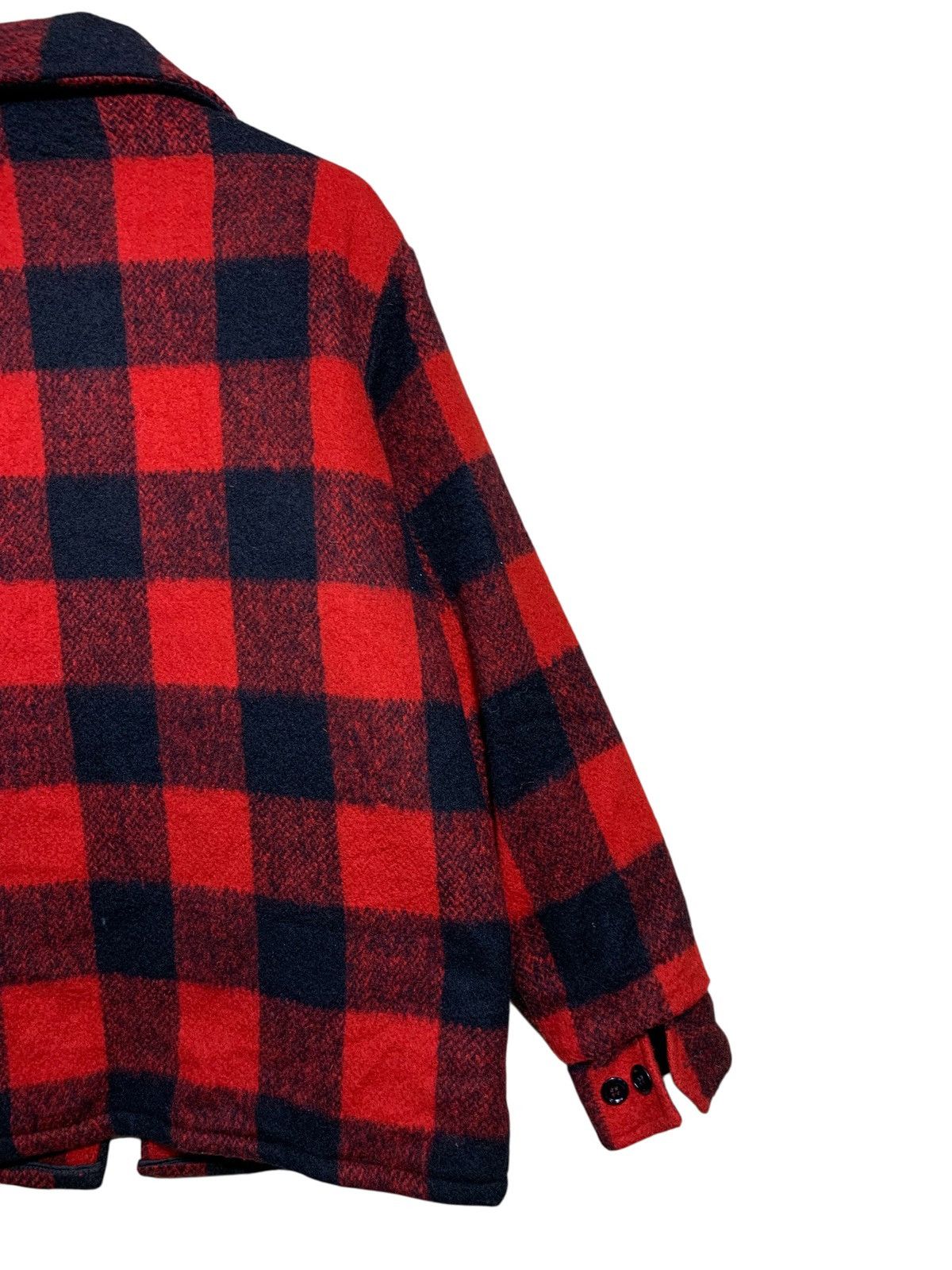 Vintage 🔥VTG MELTON USA PLAID TARTANS MACKINAW JACKETS Size US L / EU 52-54 / 3 - 7 Thumbnail