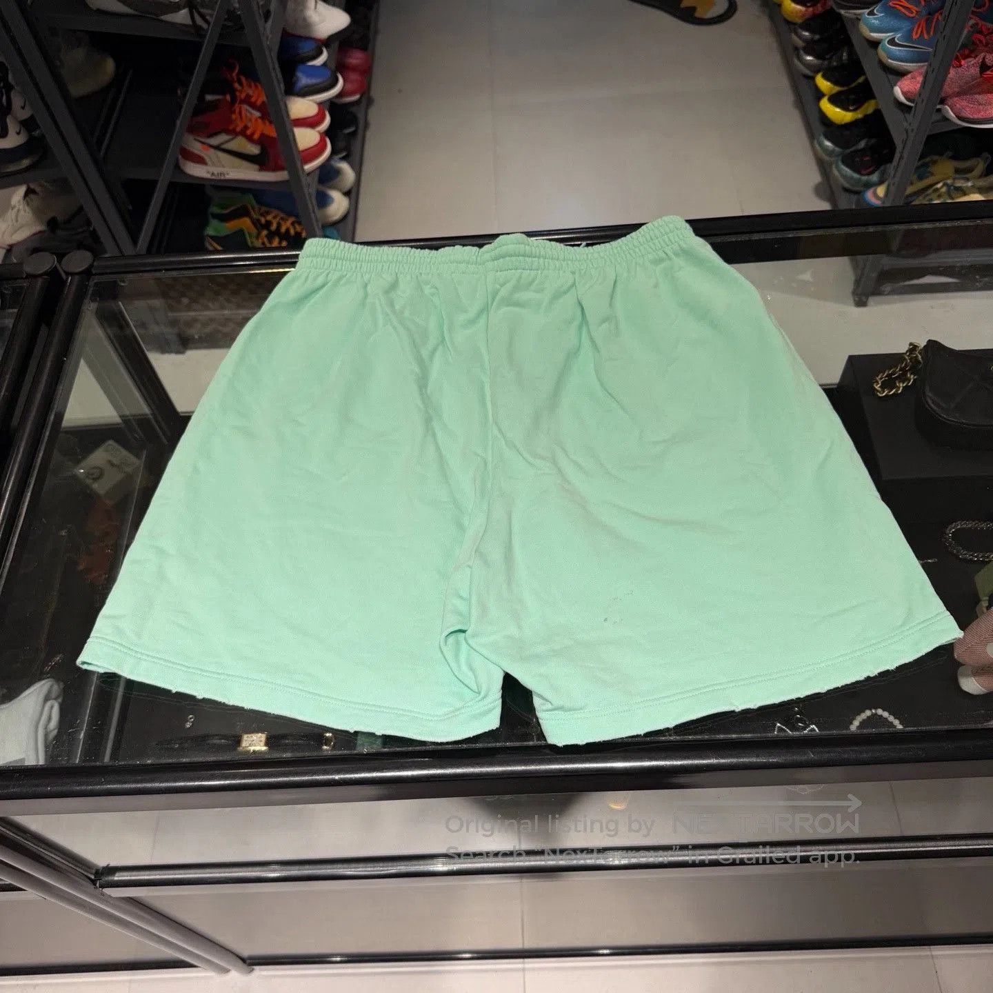 Balenciaga Balenciaga 25SS Distressed Double B Shorts. Size US 26 / EU 42 - 2 Thumbnail