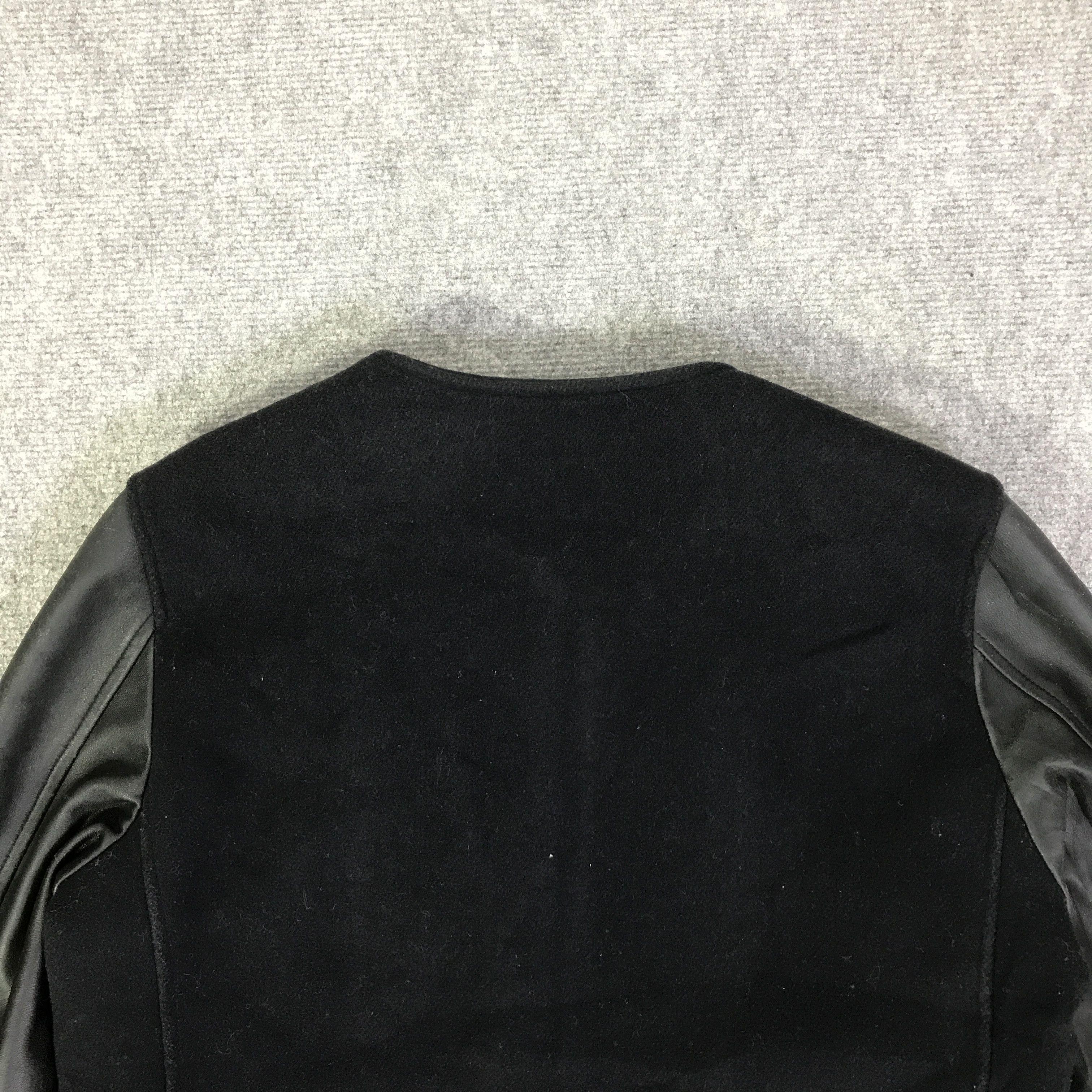 HARE HARE LEATHER SLEEVE JACKET K121B7 Size US M / EU 48-50 / 2 - 4 Thumbnail
