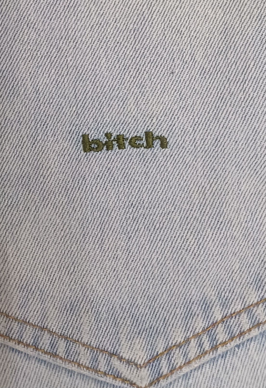 JNCO Vintage y2k/ 90s BITCH SKATEBOARDS baggy jeans Size US 30 / EU 46 - 13 Thumbnail
